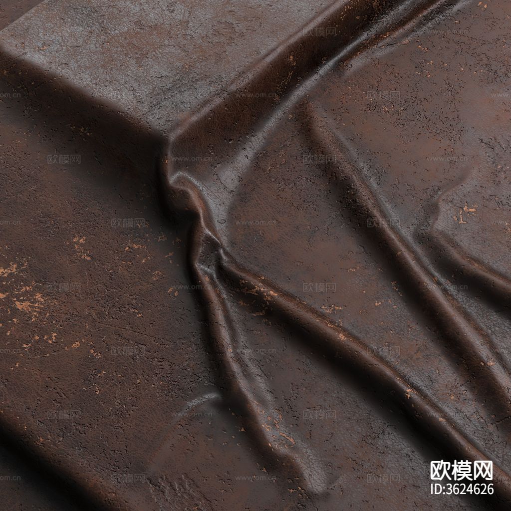 棕色皮革 皮纹材质下载