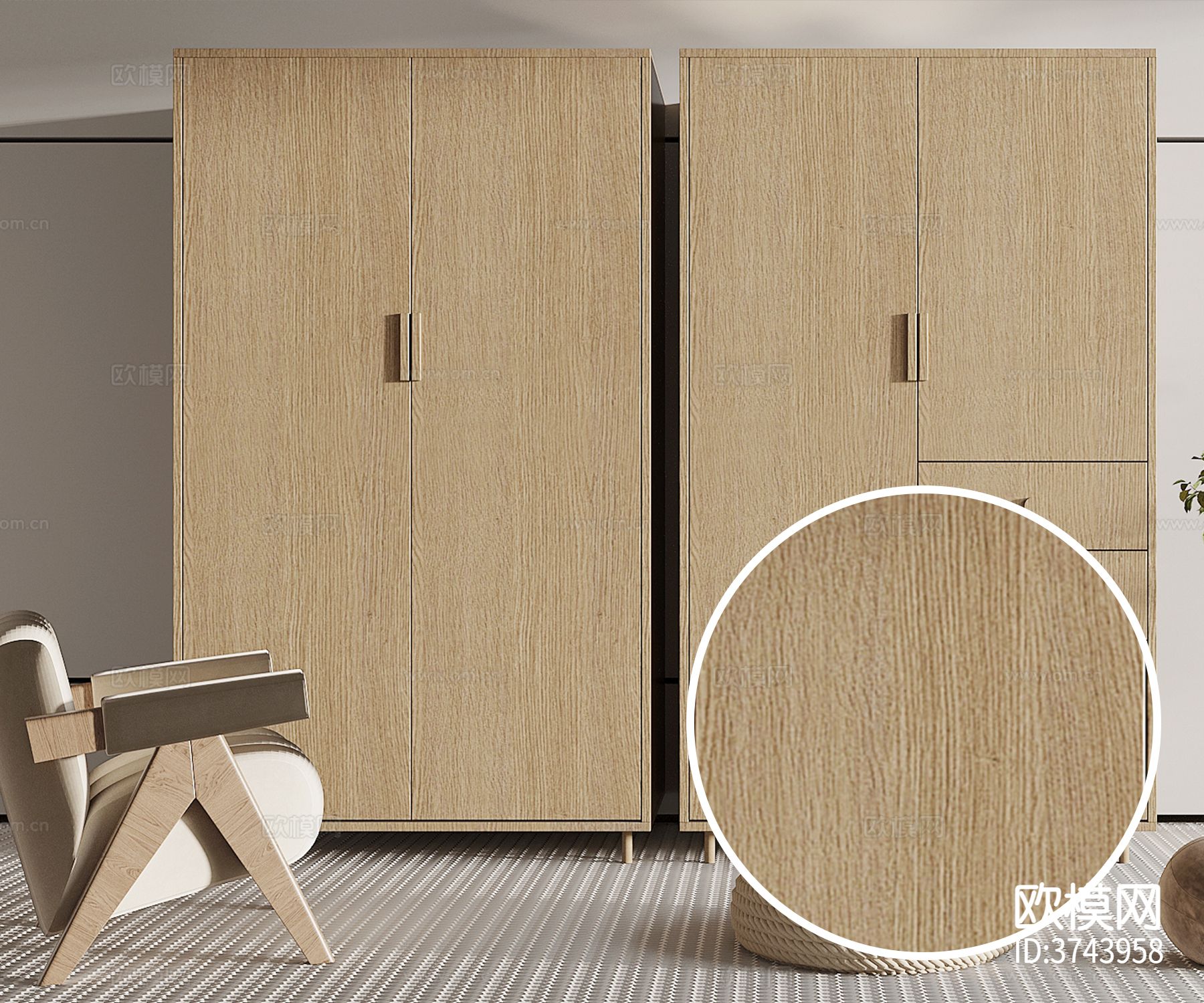 原木纹材质下载