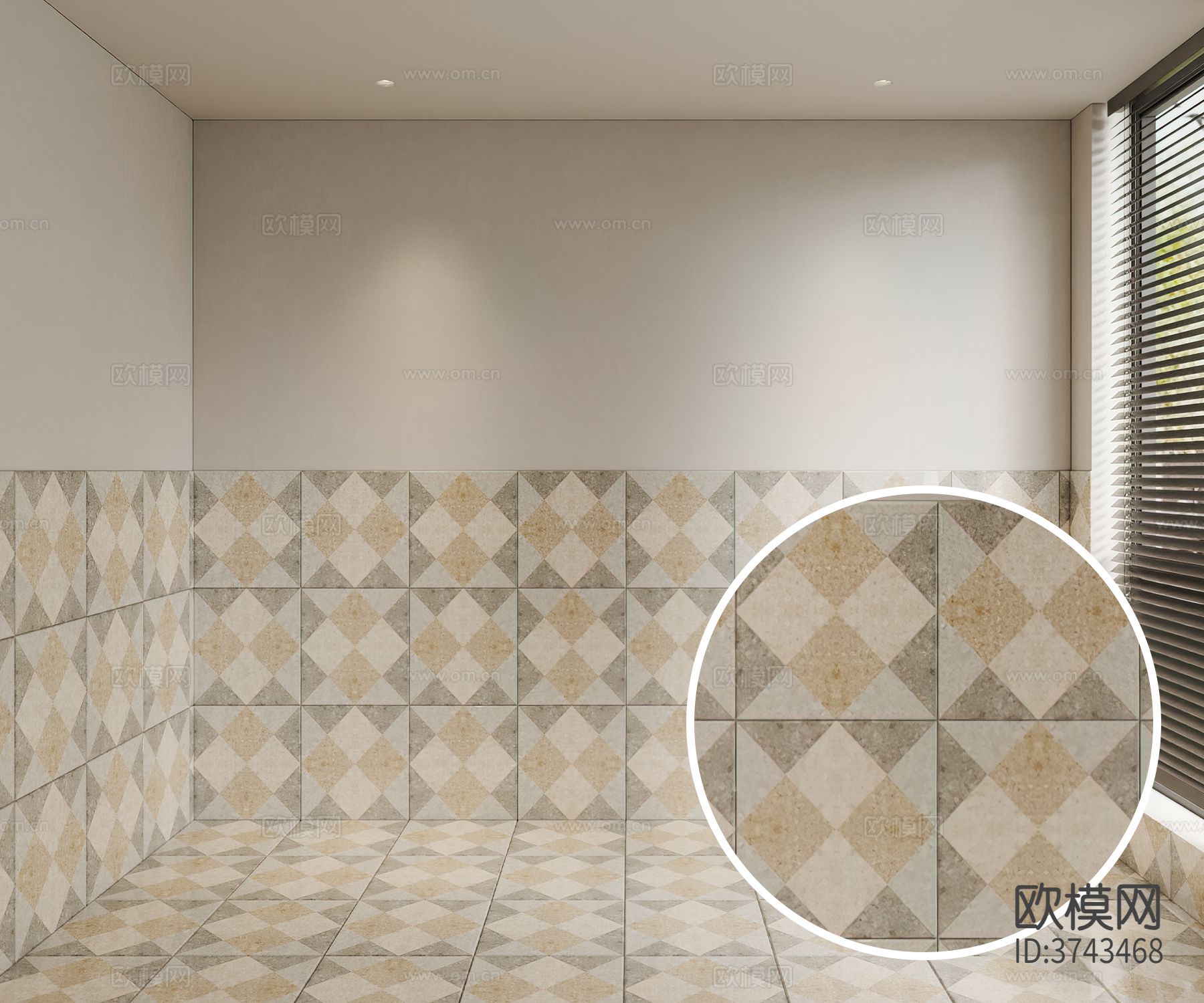 卫生间花砖材质下载