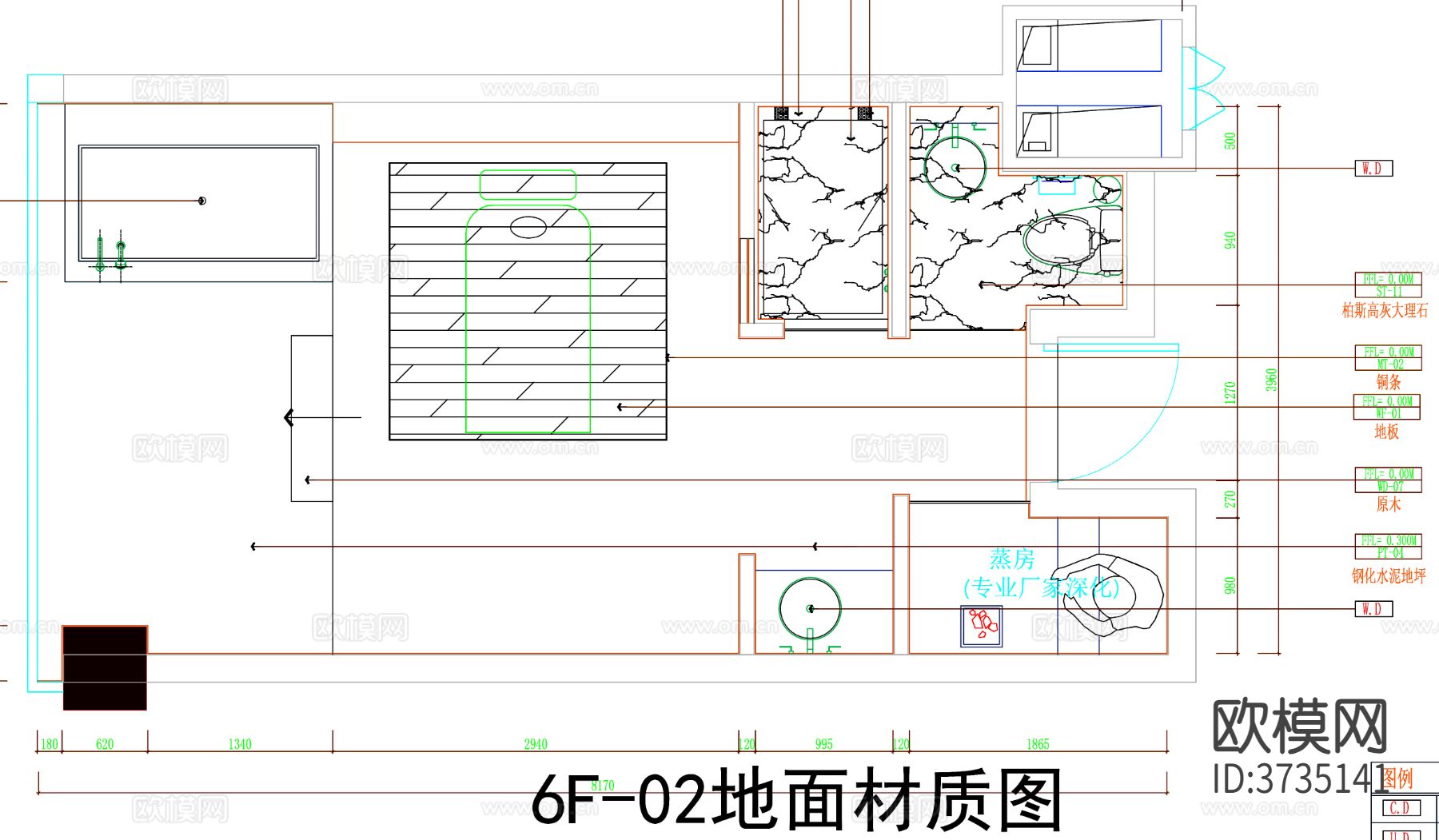 酒店客房 酒店房间 客房平面图 房间平面布局 客房平面布置cad施工图