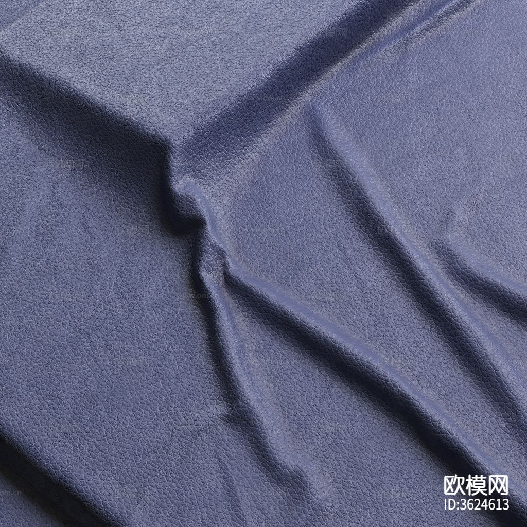 蓝灰色皮革 皮纹材质下载
