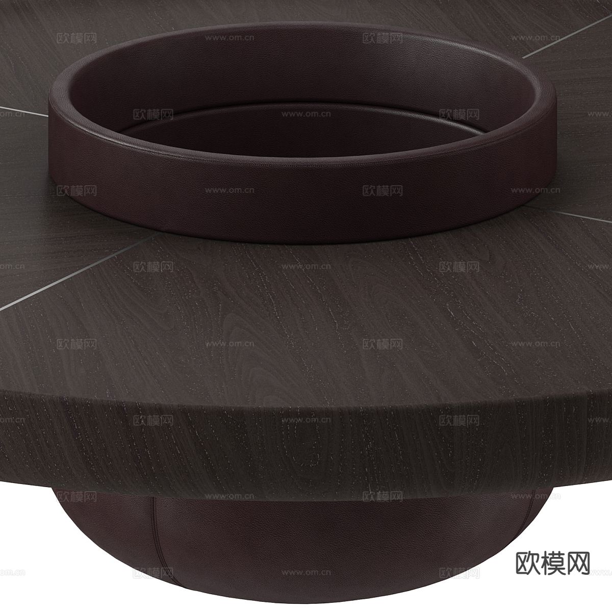 Giorgetti Ray 侘寂茶几 圆形茶几3d模型