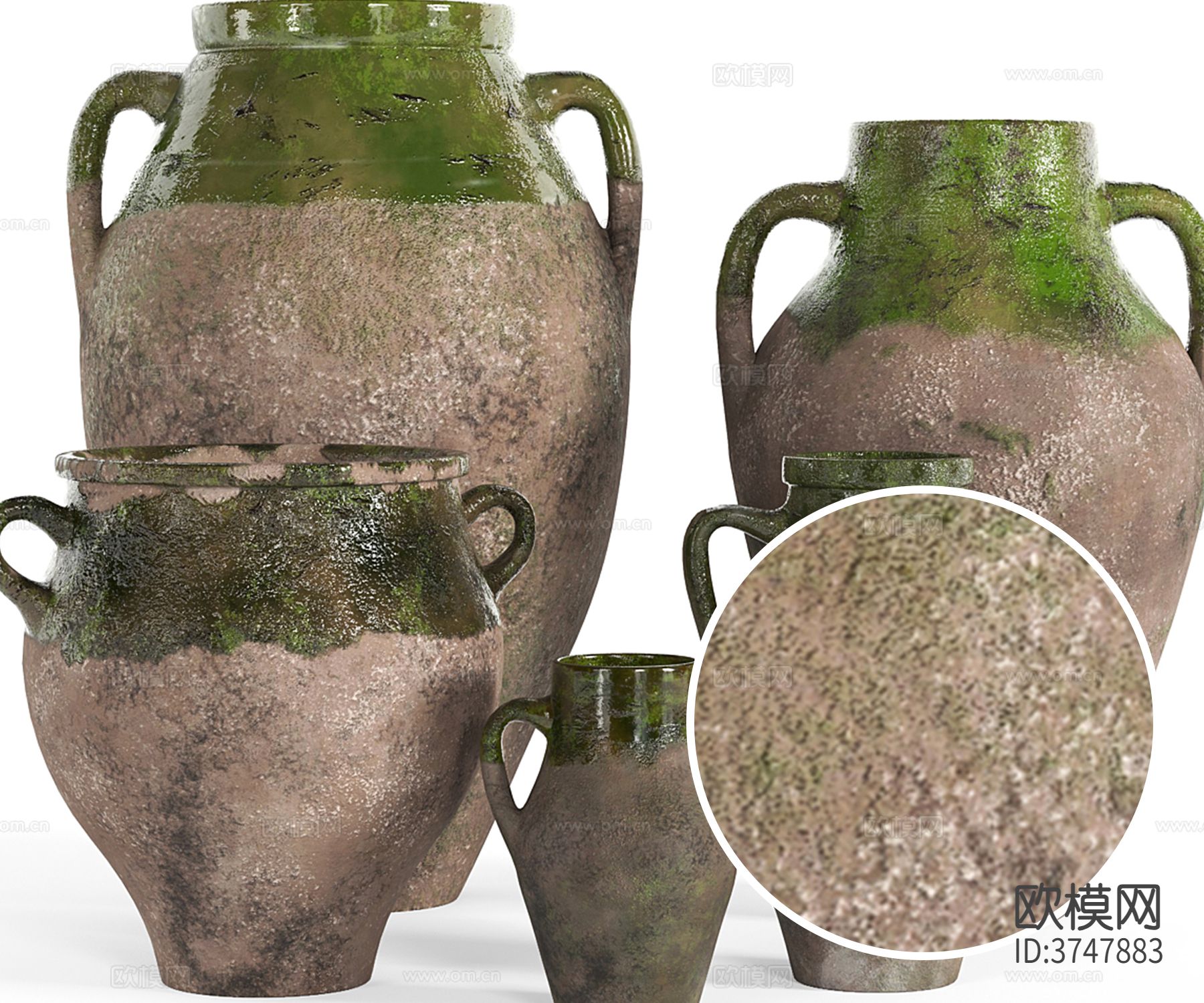 粗糙陶瓷 陶罐材质下载