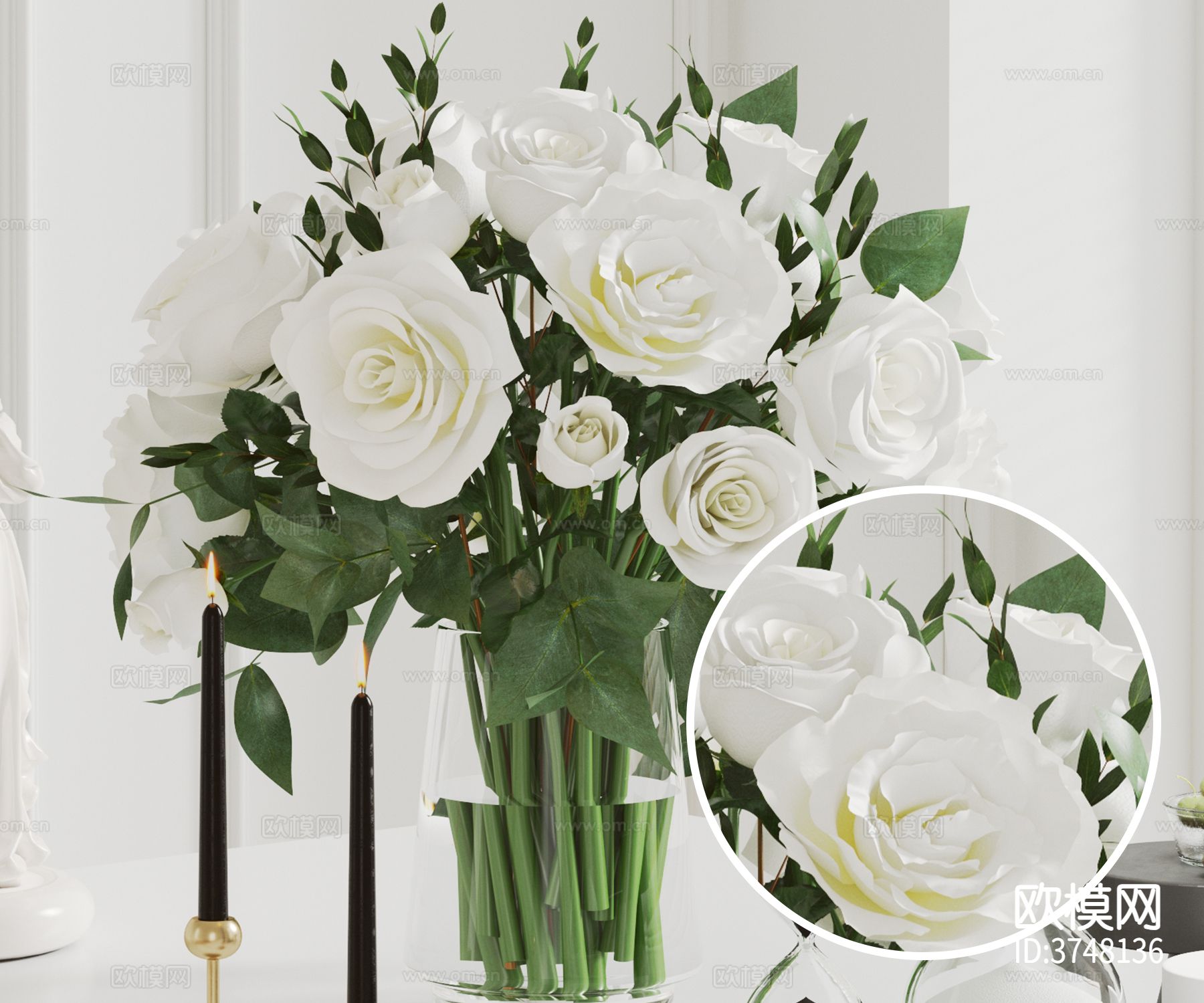 花 插花材质下载