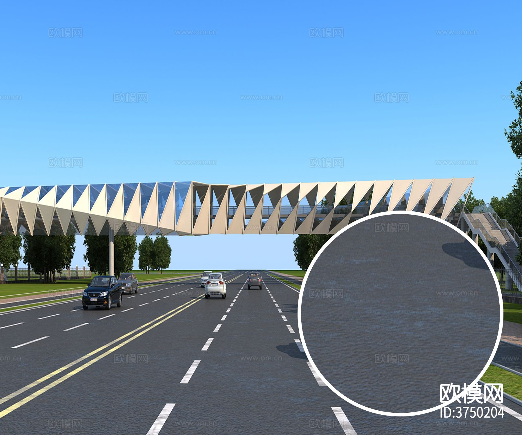 马路 沥青路材质下载