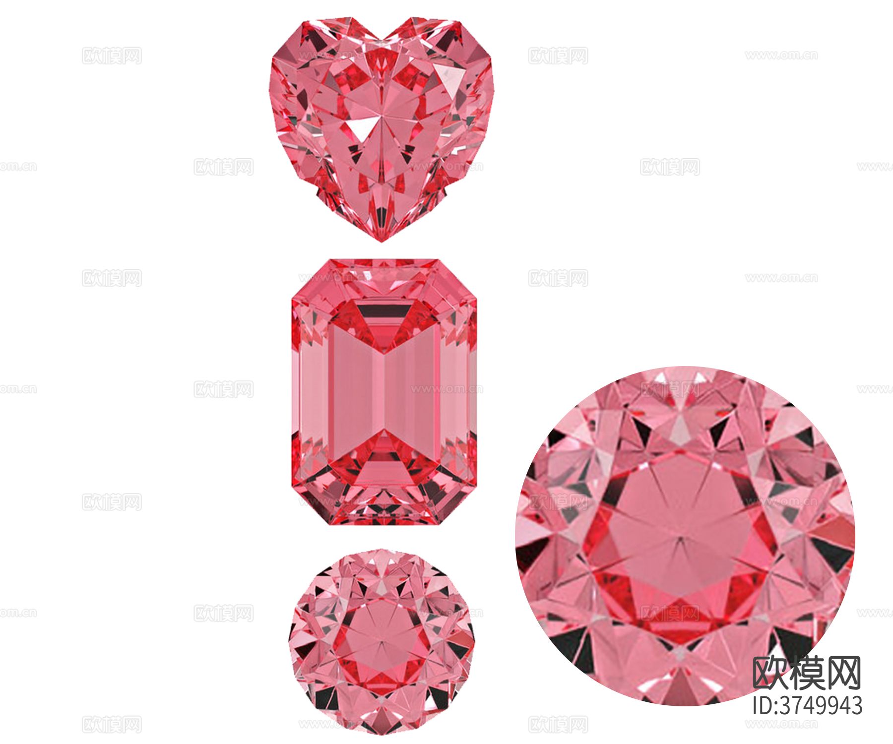 粉钻石材质下载