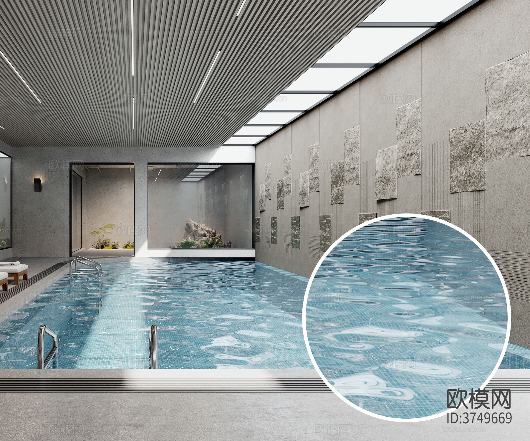 泳池水材质下载