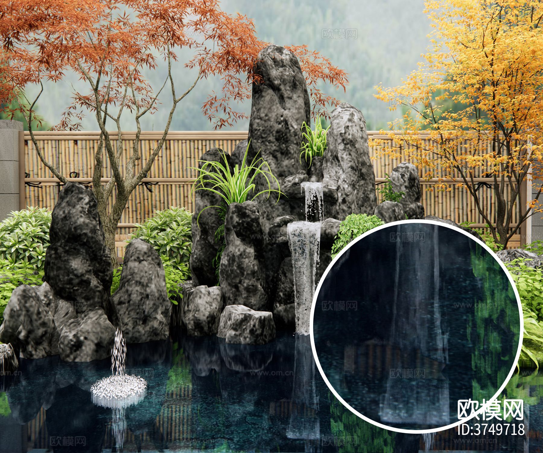 自然水 景观水材质下载