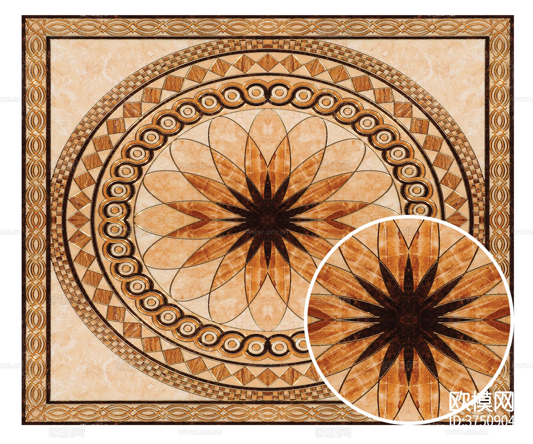 拼花地砖材质下载