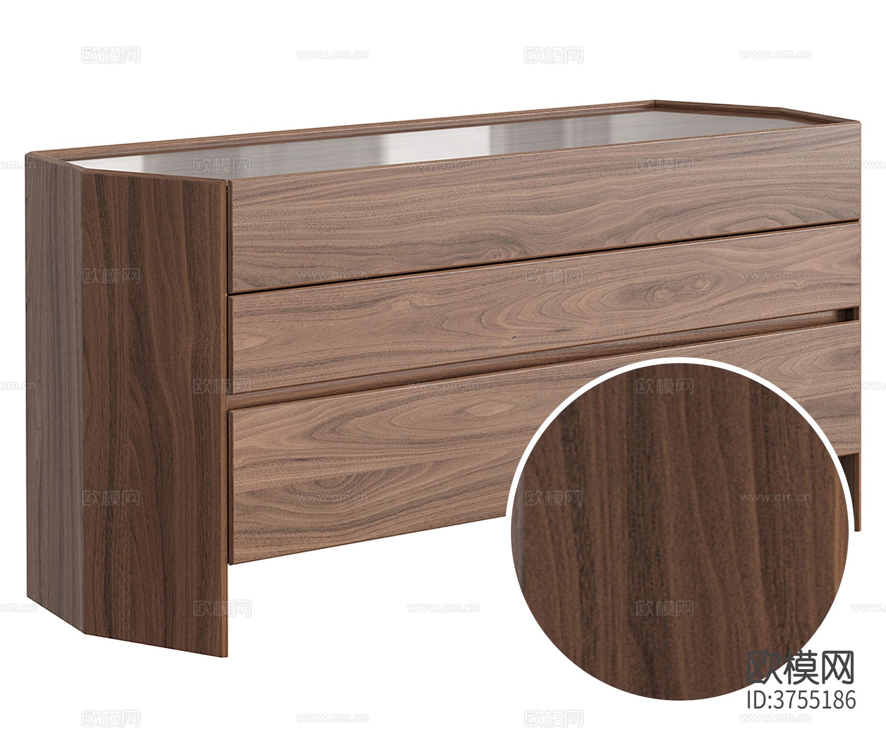 柜子 原木纹材质下载