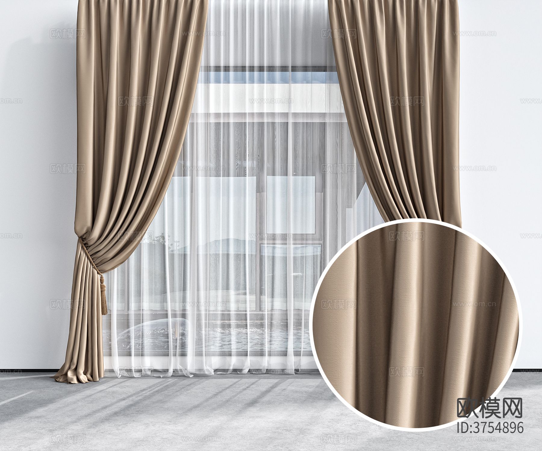 窗帘布 丝绸材质下载