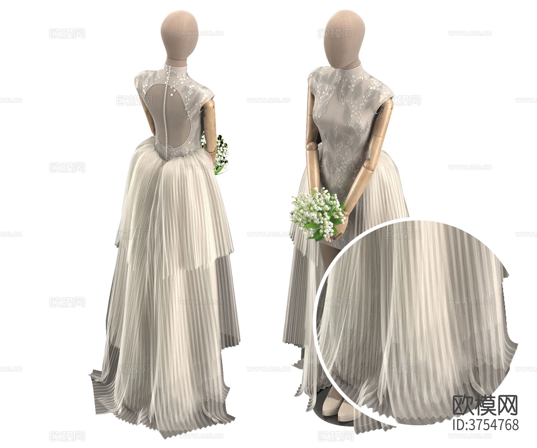 婚纱 蕾丝材质下载