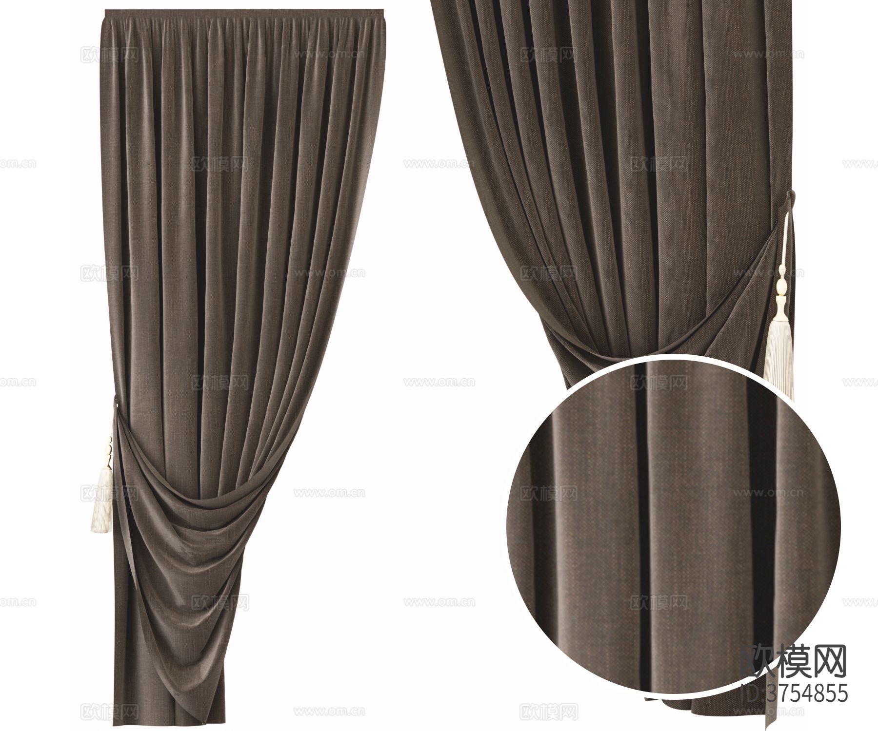 窗帘 亚麻布材质下载