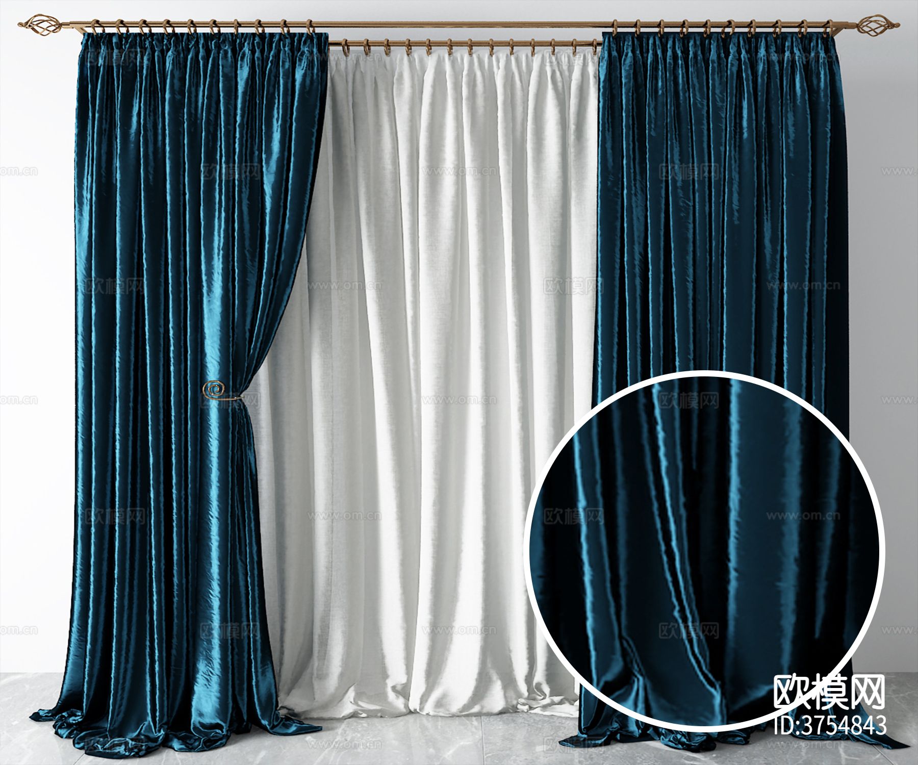 窗帘 丝绸材质下载