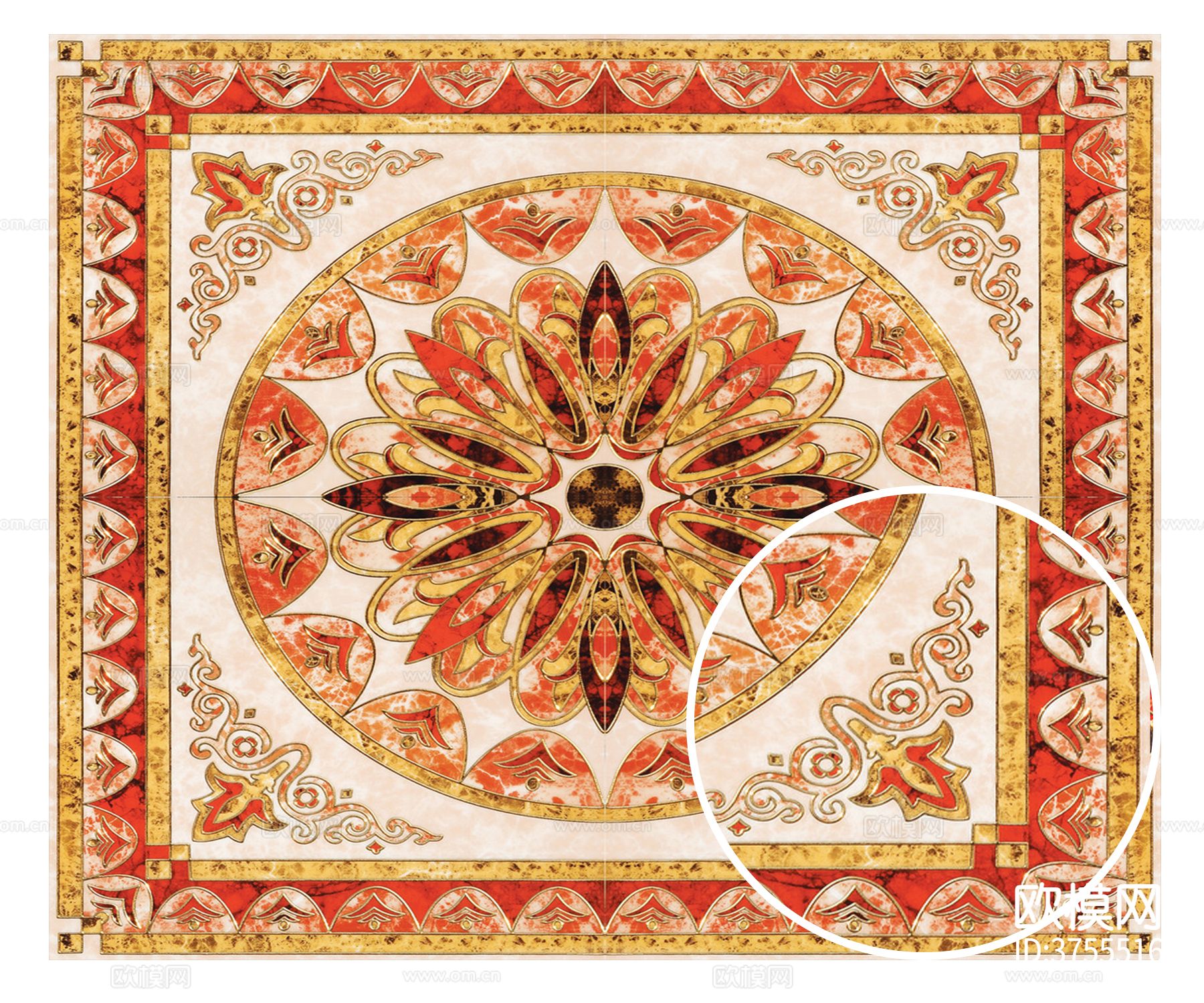 拼花地砖材质下载