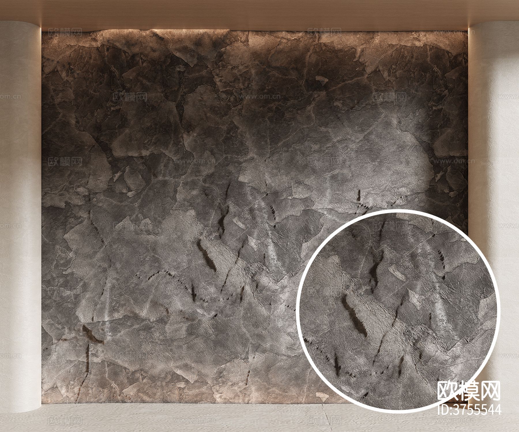 毛石墙材质下载