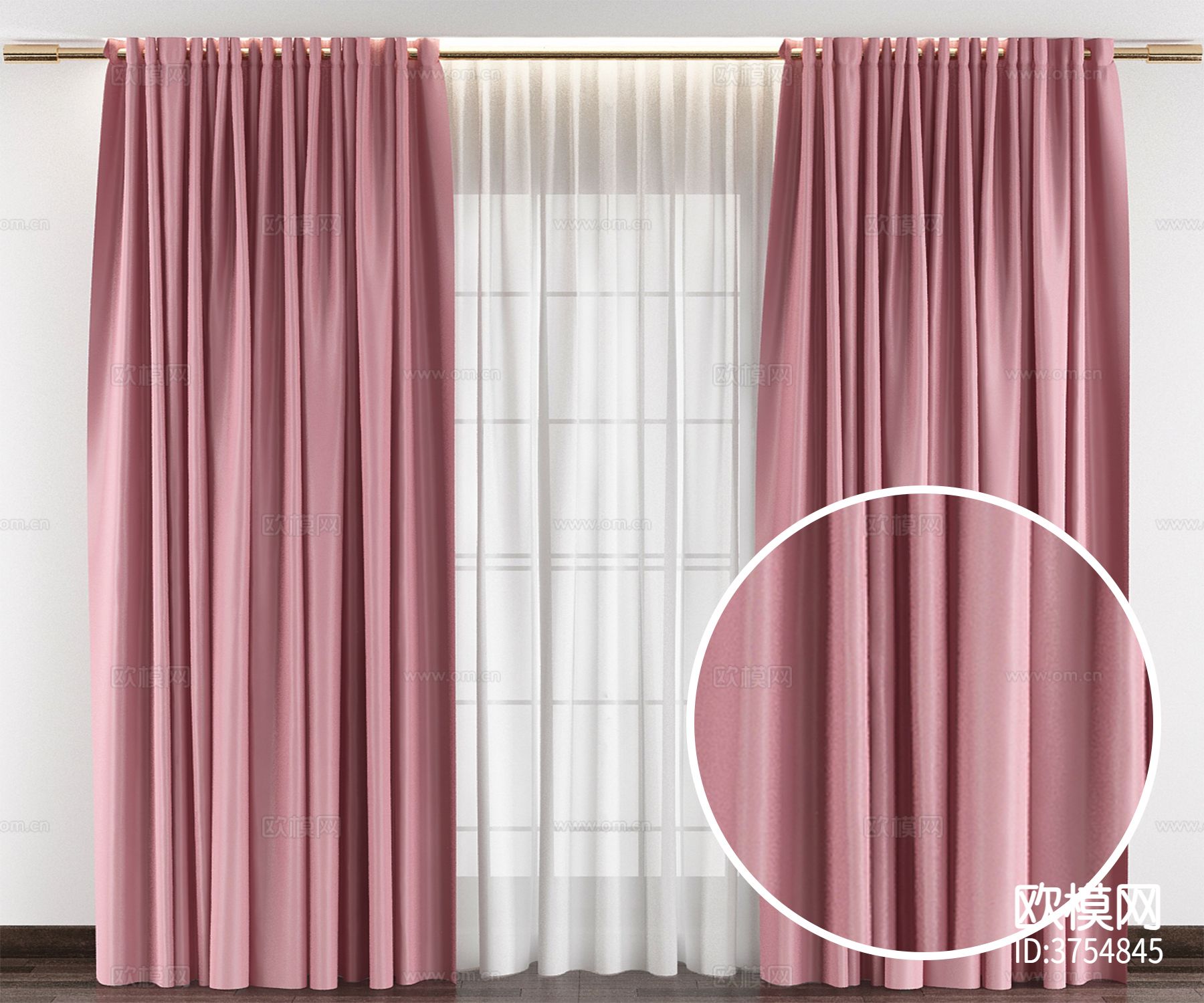 窗帘 丝绸材质下载