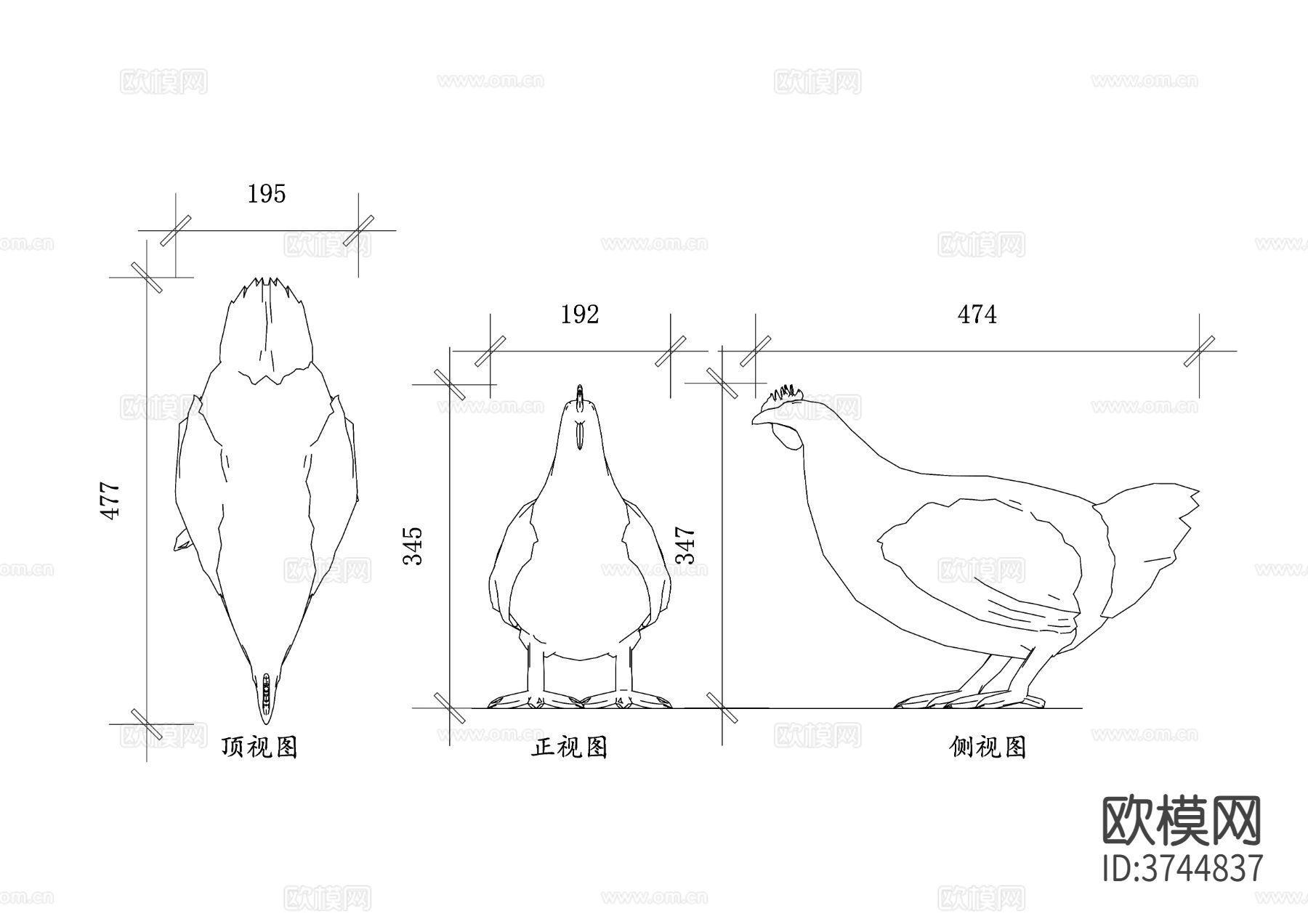 家禽鸡平面图 鸡舍布局图 鸡体结构图 鸡舍设计图 鸡群分布图cad大样图