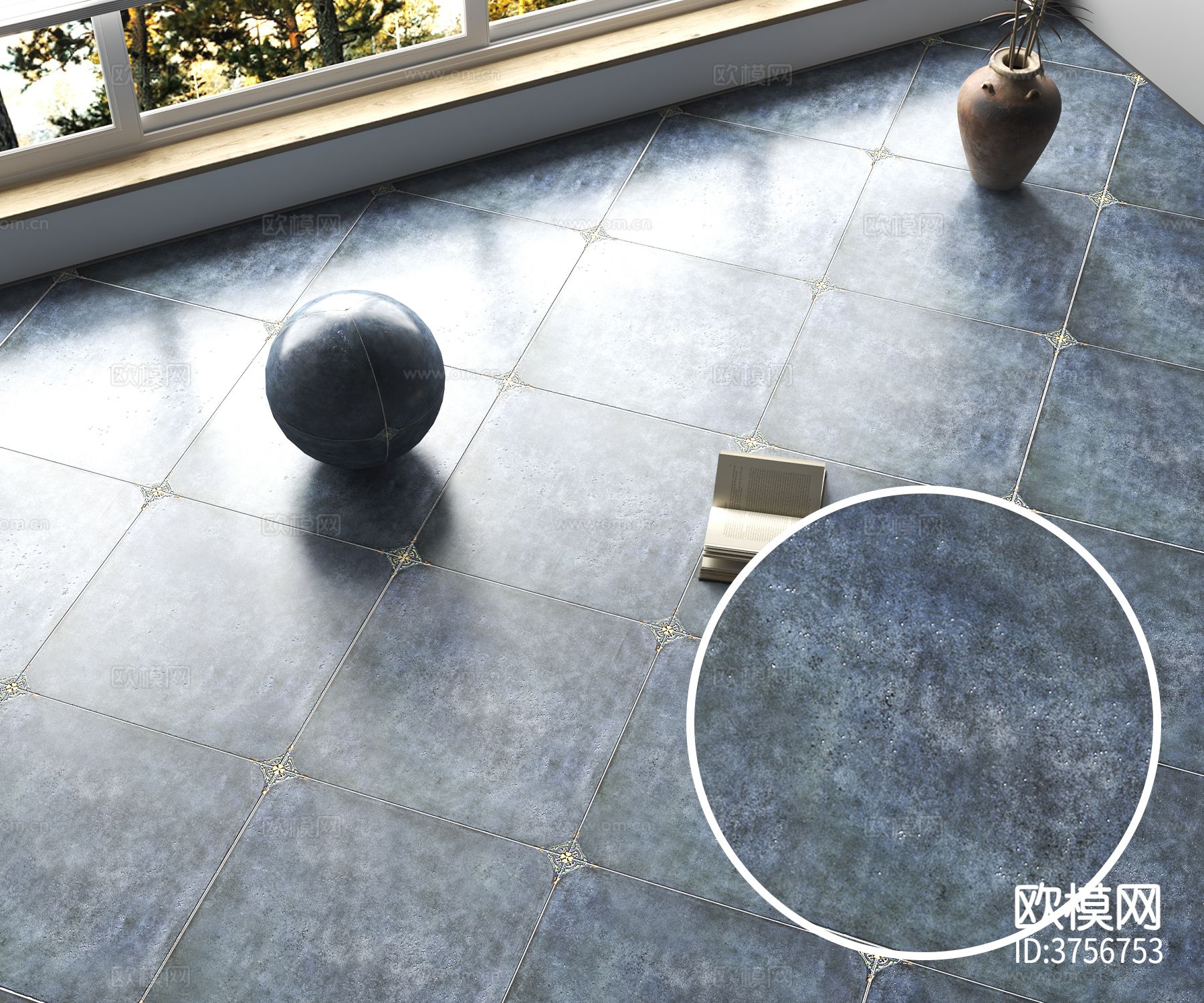 瓷砖 仿古砖材质下载