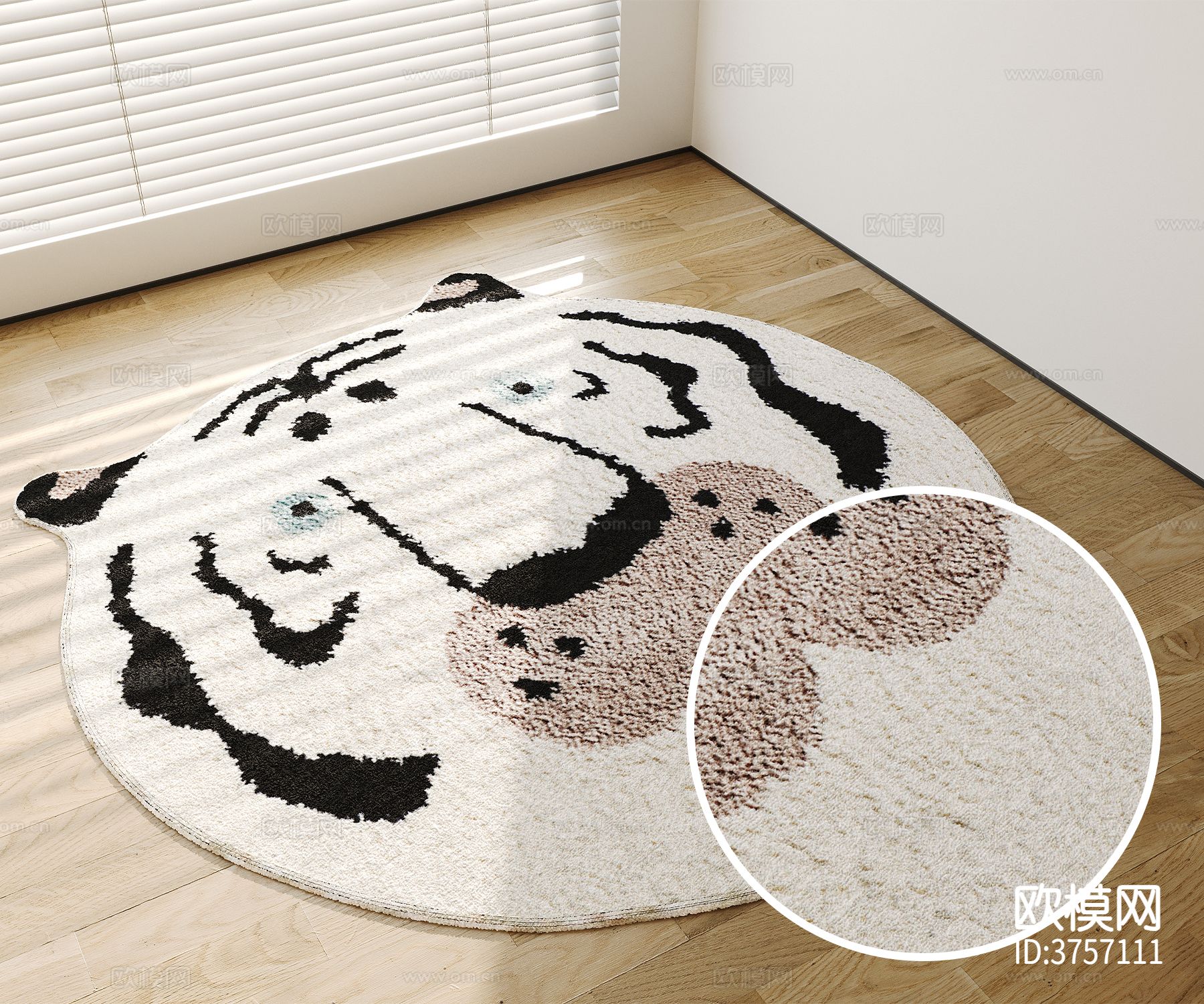 圆形地毯材质下载
