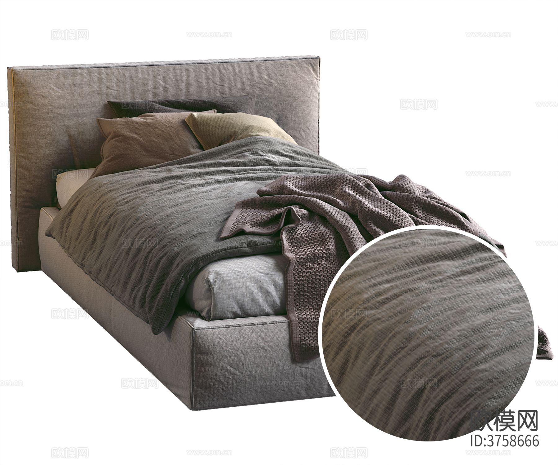 床 棉布材质下载