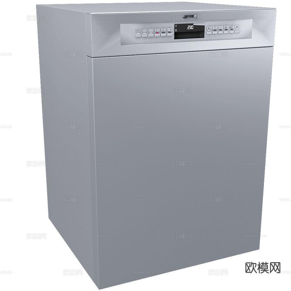 Smeg 洗碗机3d模型