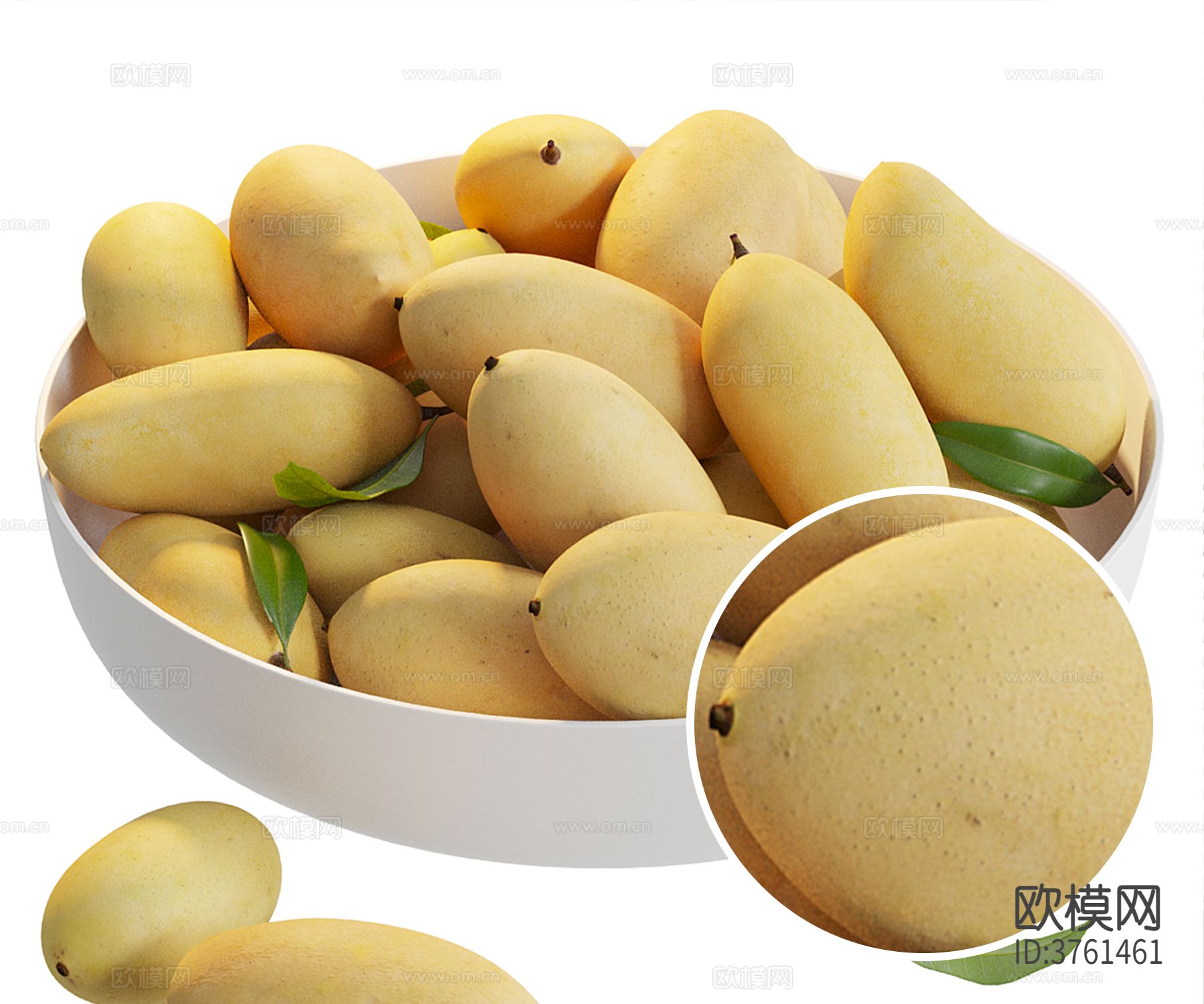 芒果 水果材质下载