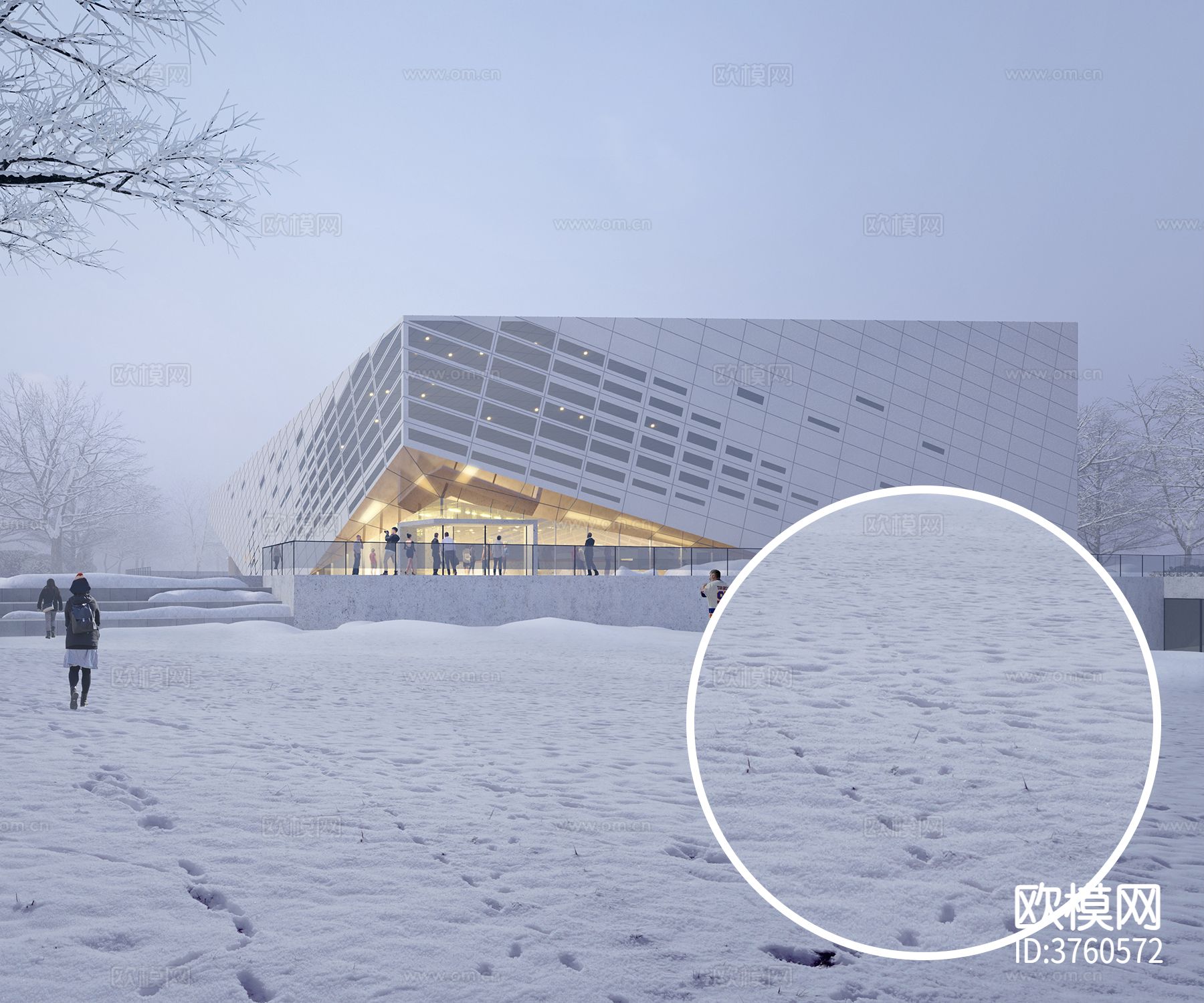 雪景 雪地材质下载