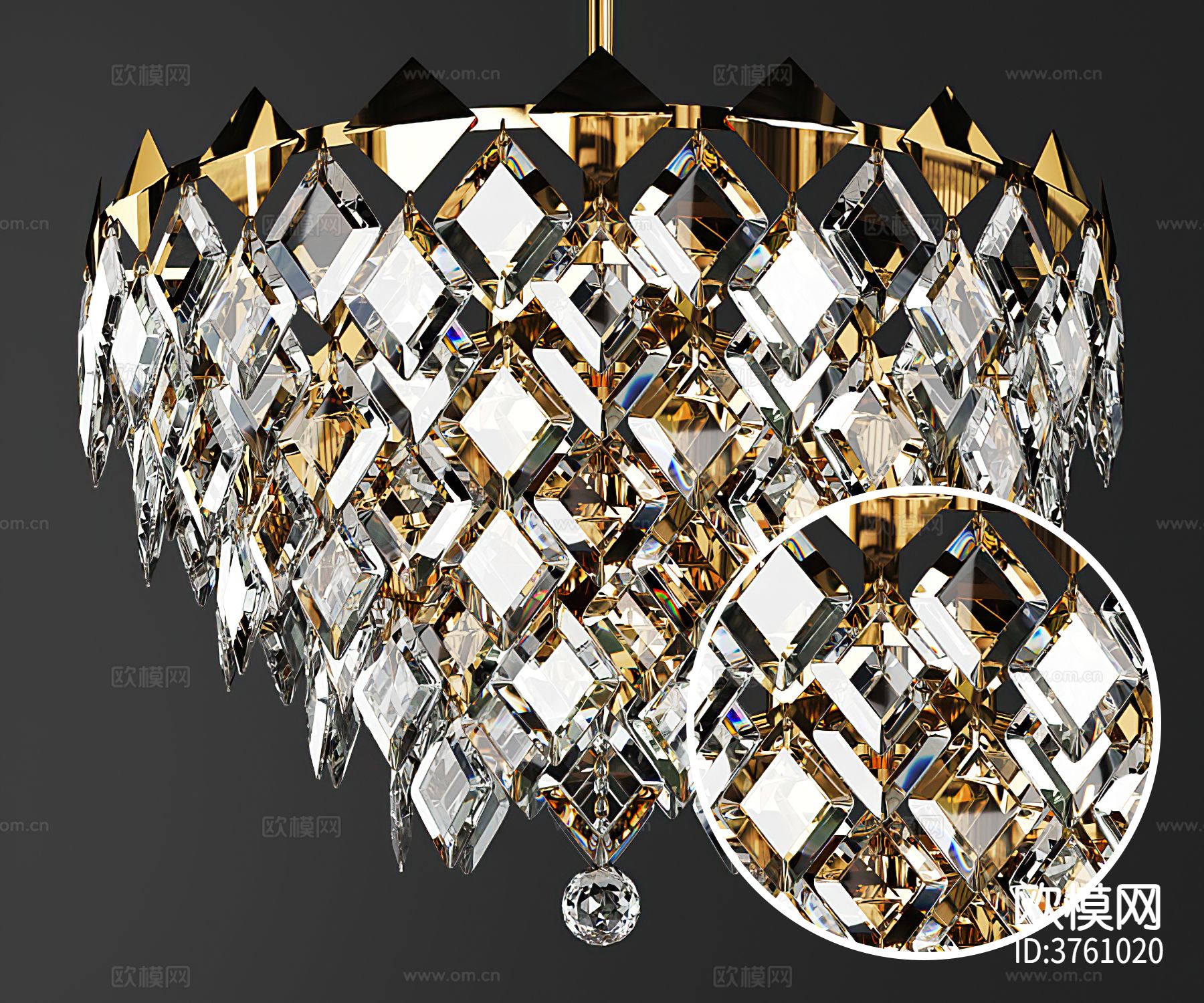 水晶灯 水晶材质下载
