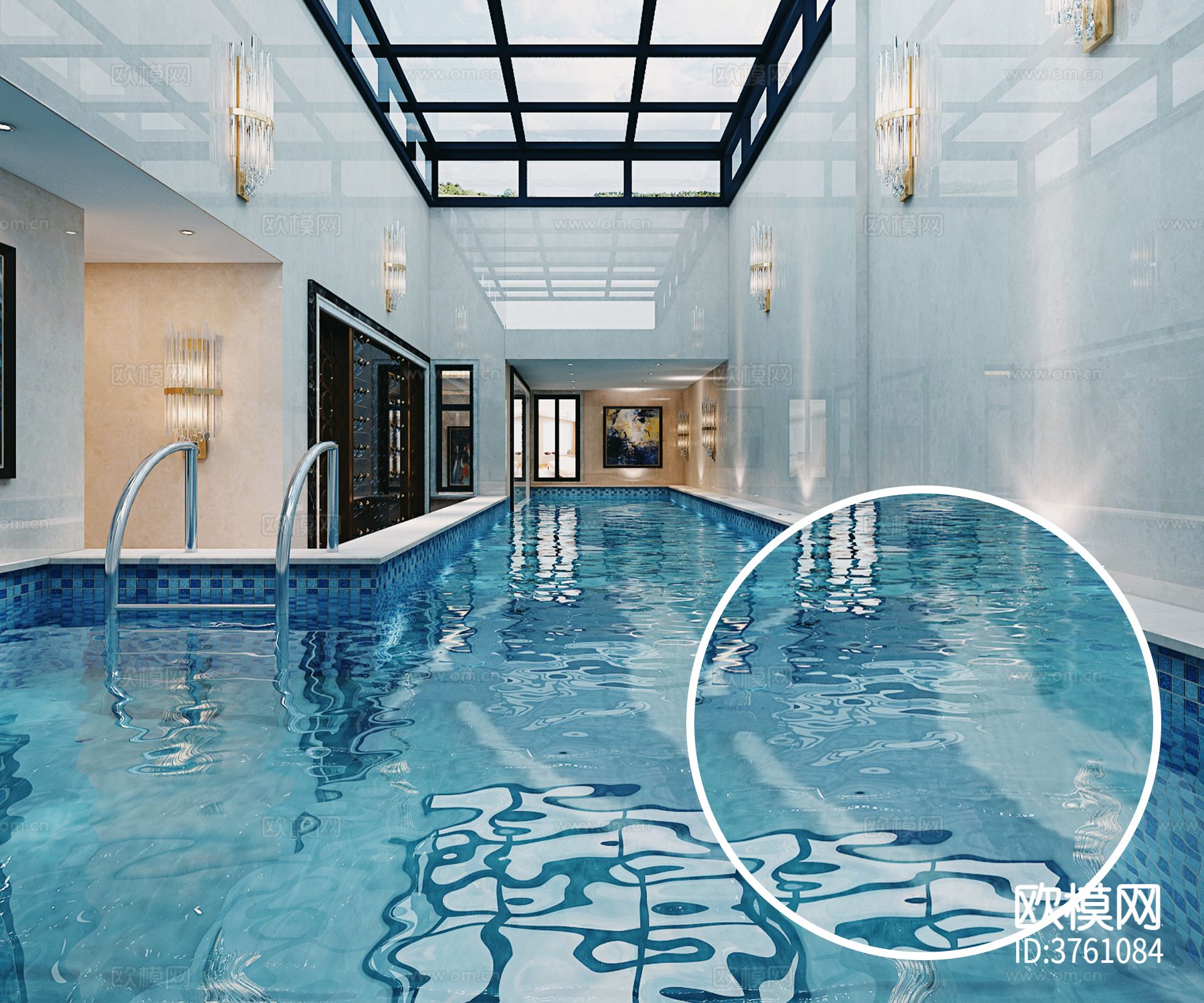 泳池水材质下载
