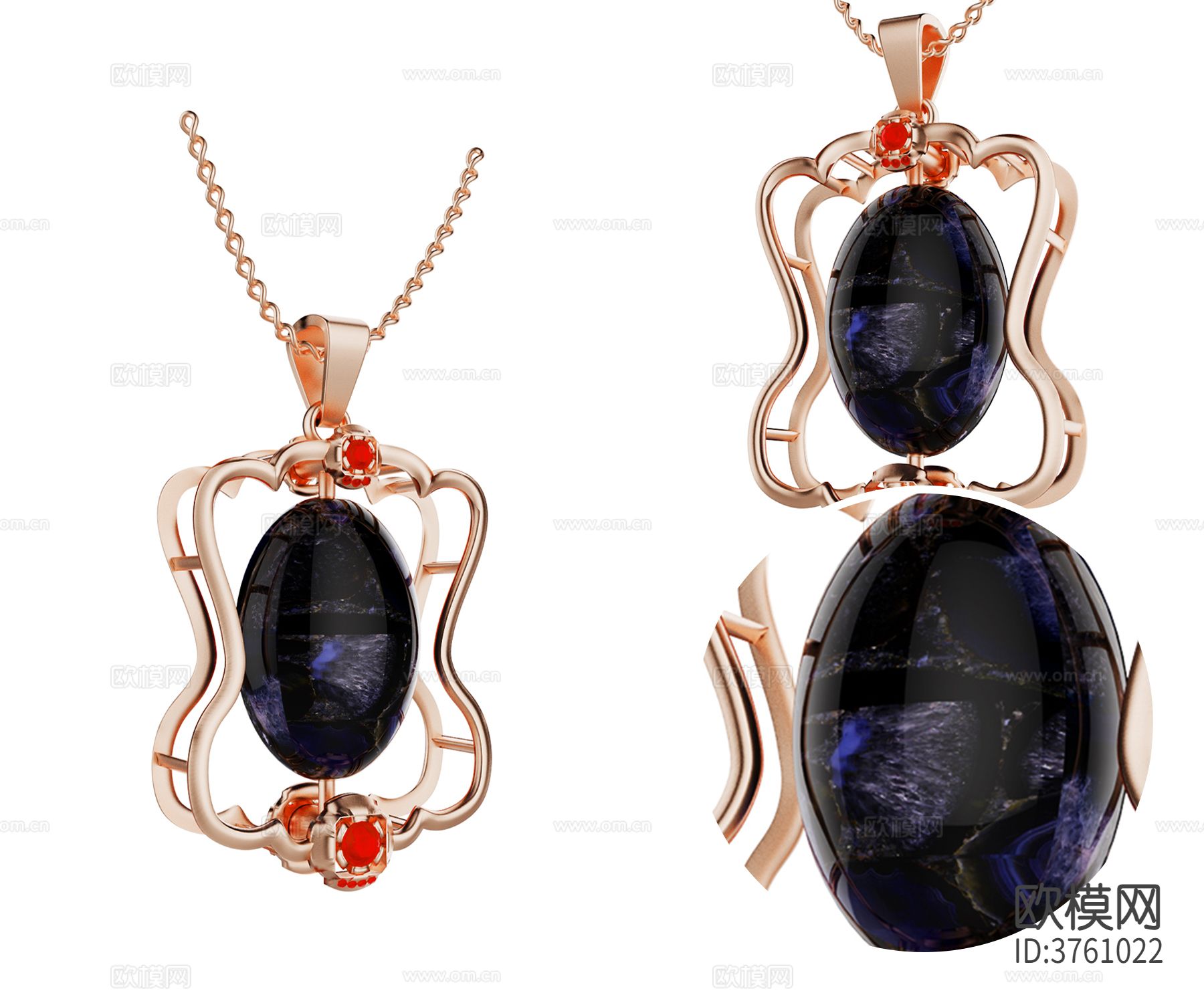 项链宝石材质下载