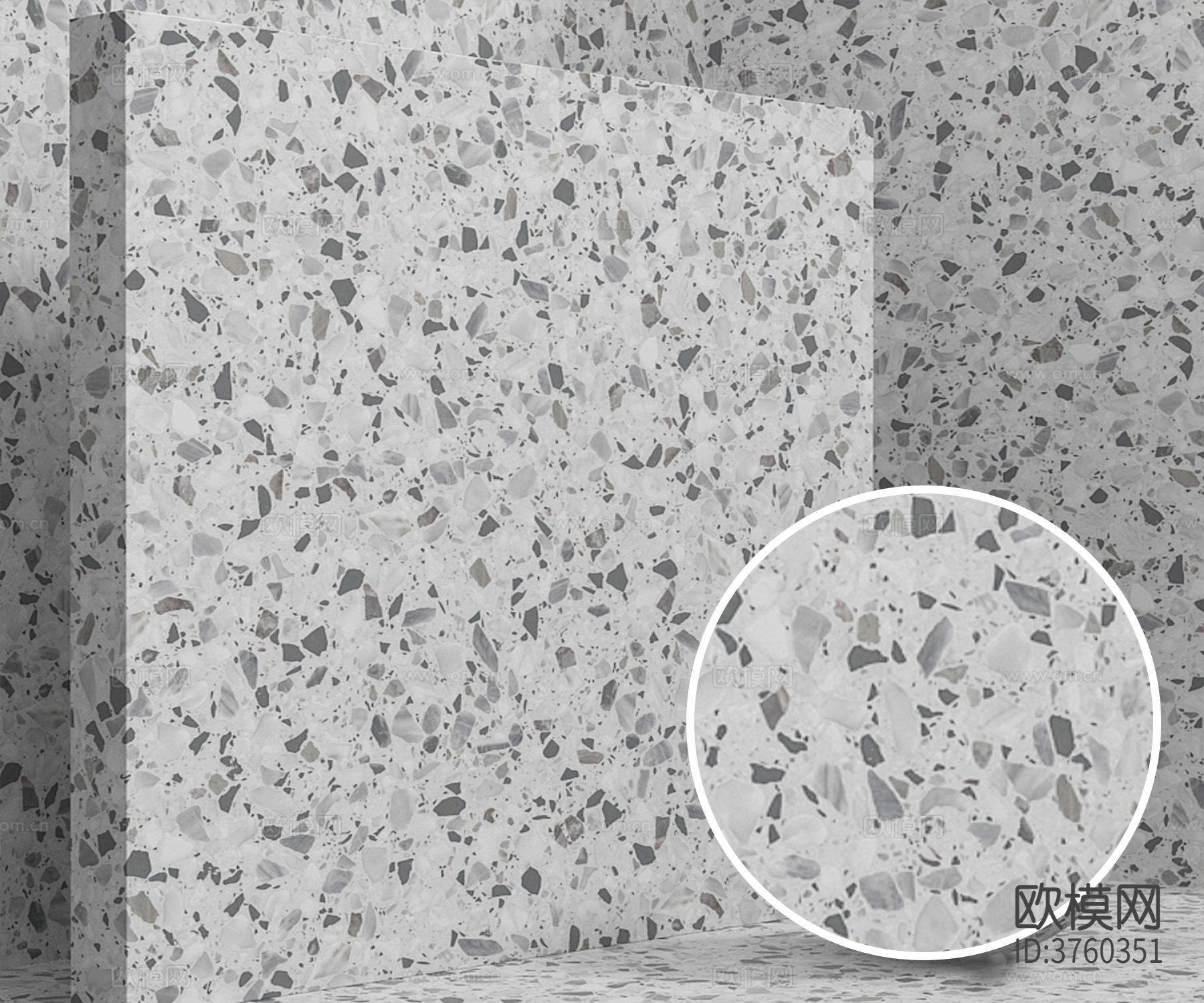 水磨石 水洗石材质下载