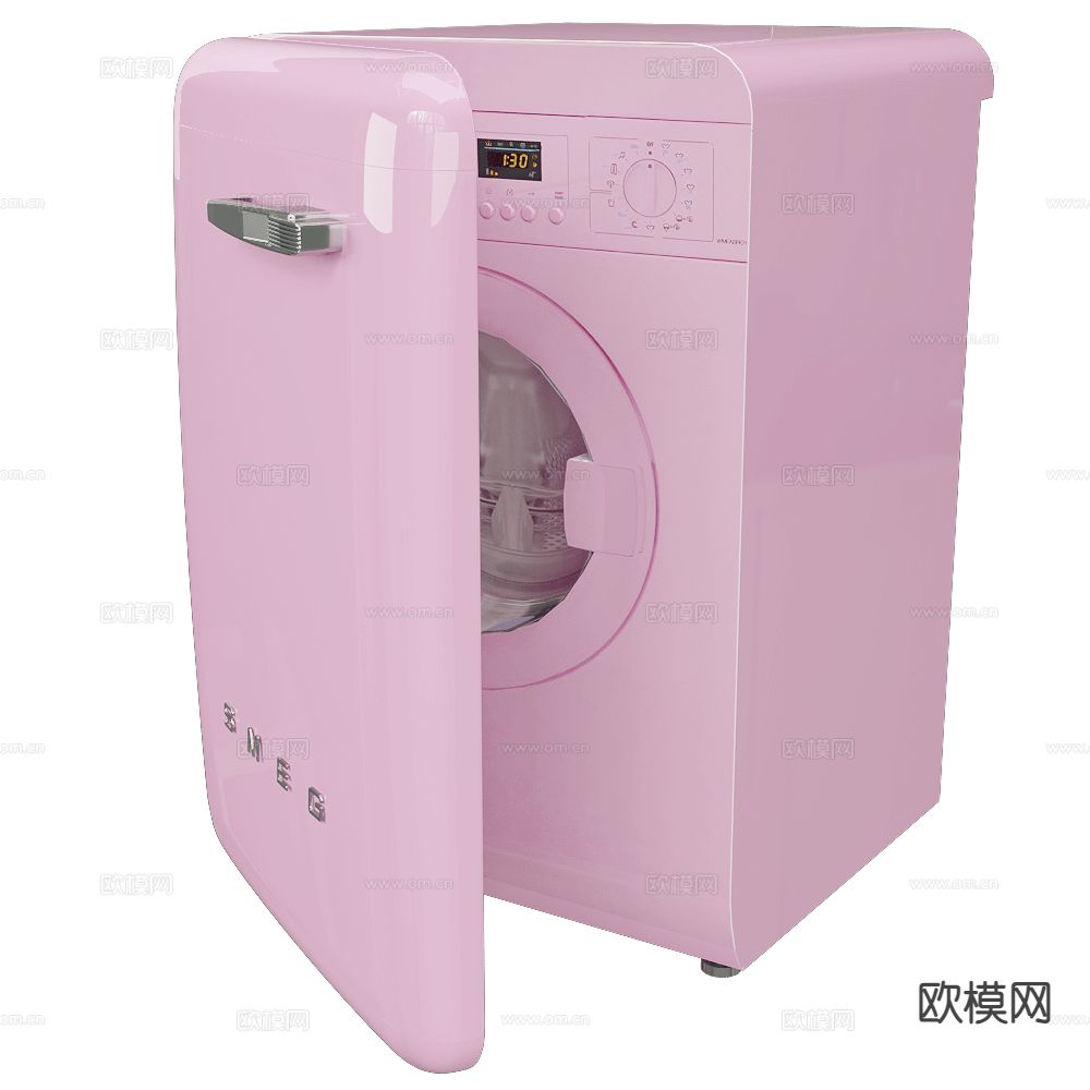 Smeg 迷你洗衣机 宝宝洗衣机3d模型