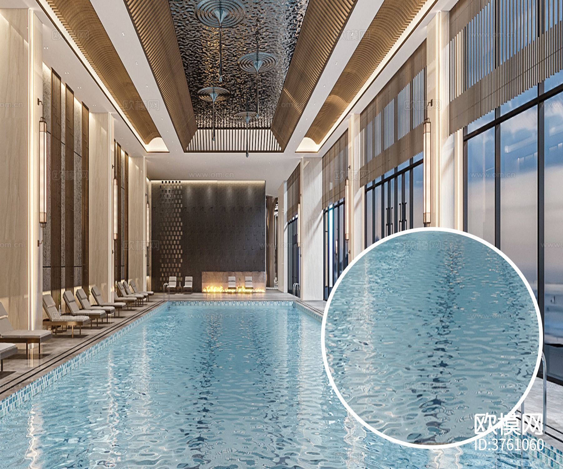 泳池水材质下载