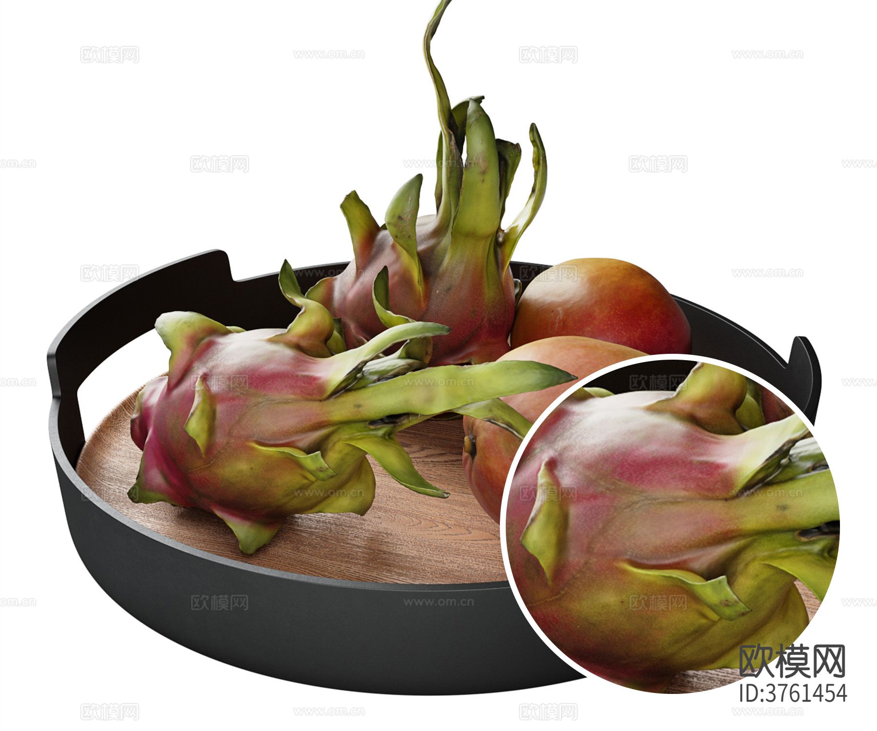 火龙果 水果材质下载