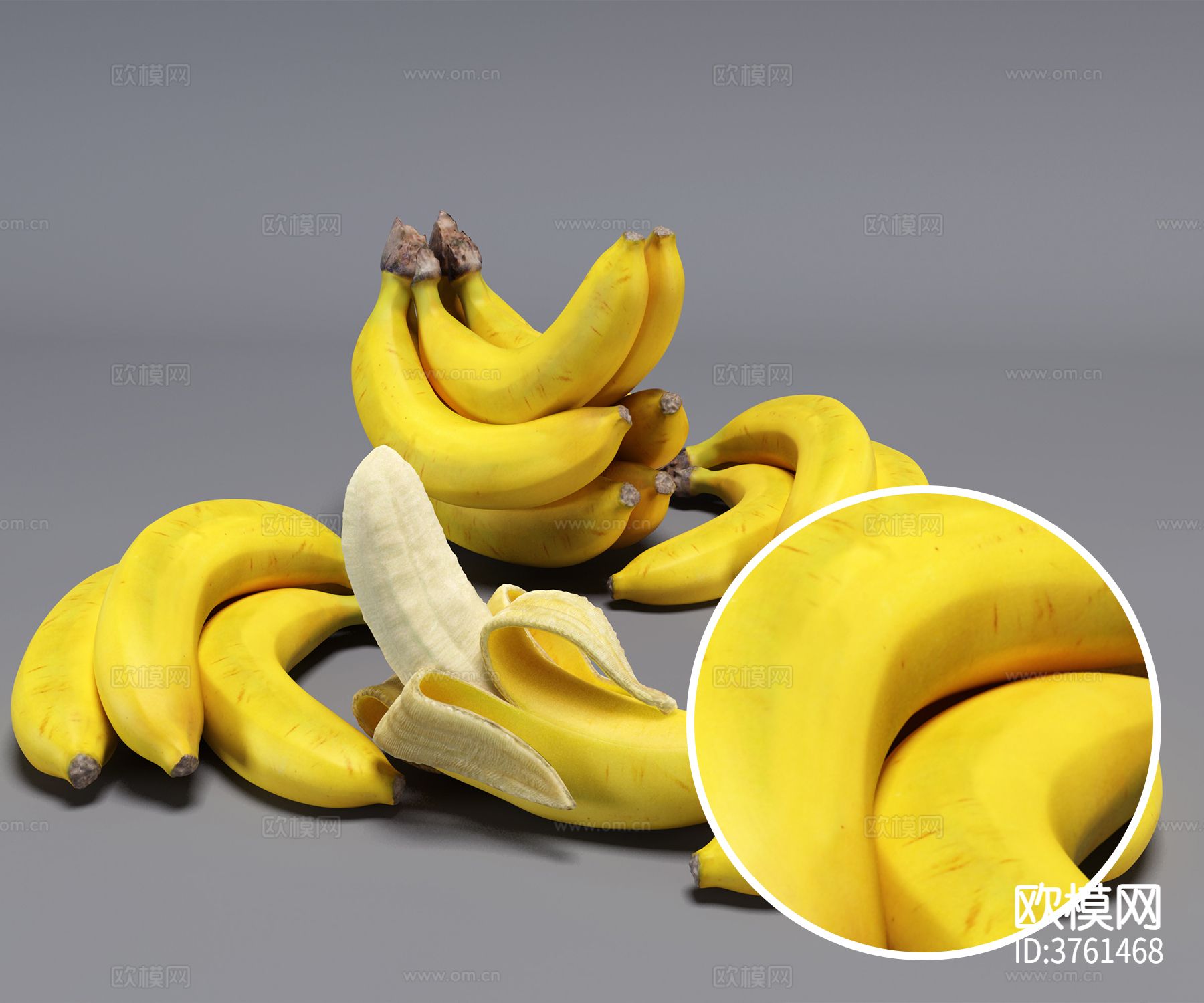 香蕉 水果材质下载
