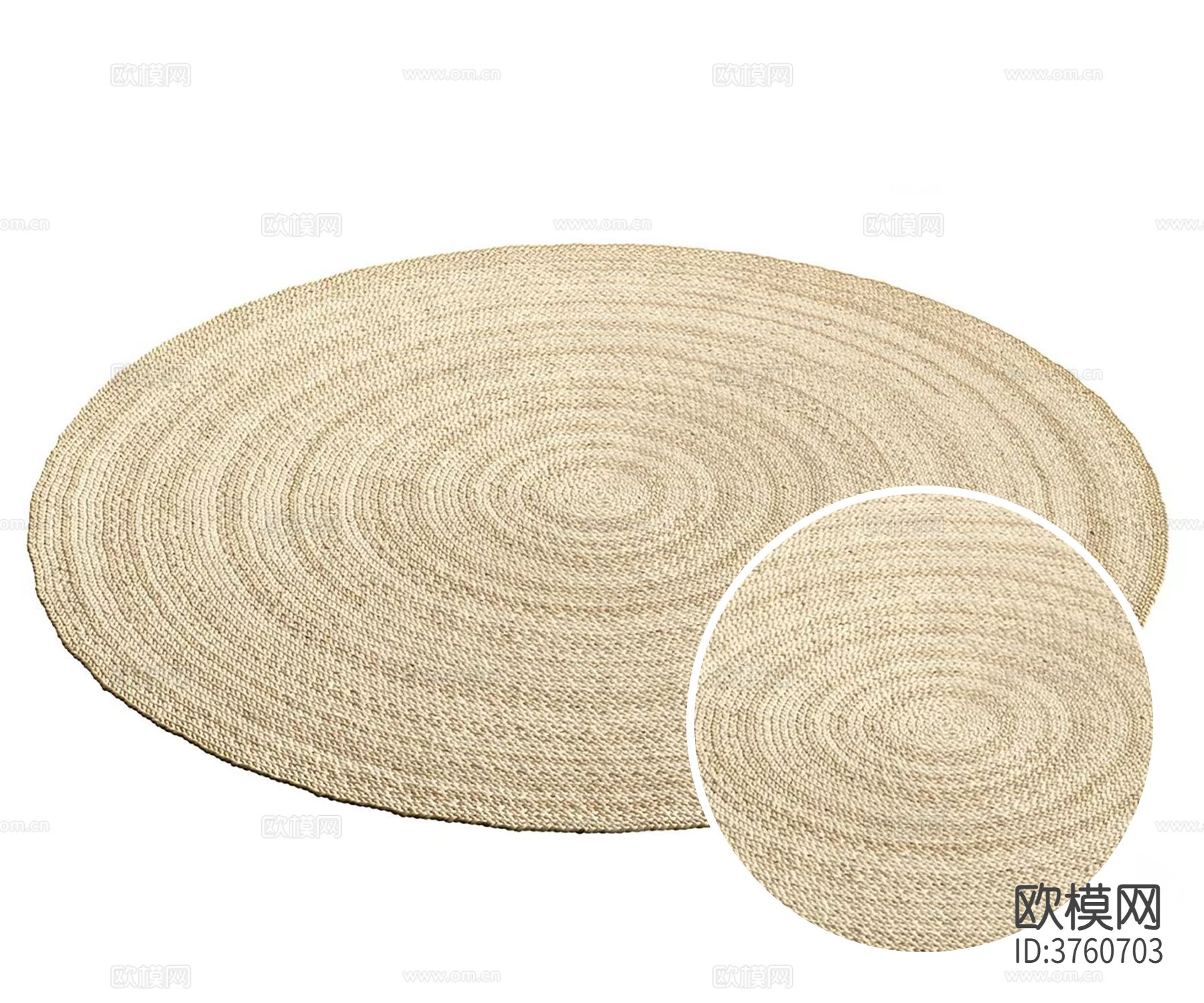 圆形地毯材质下载