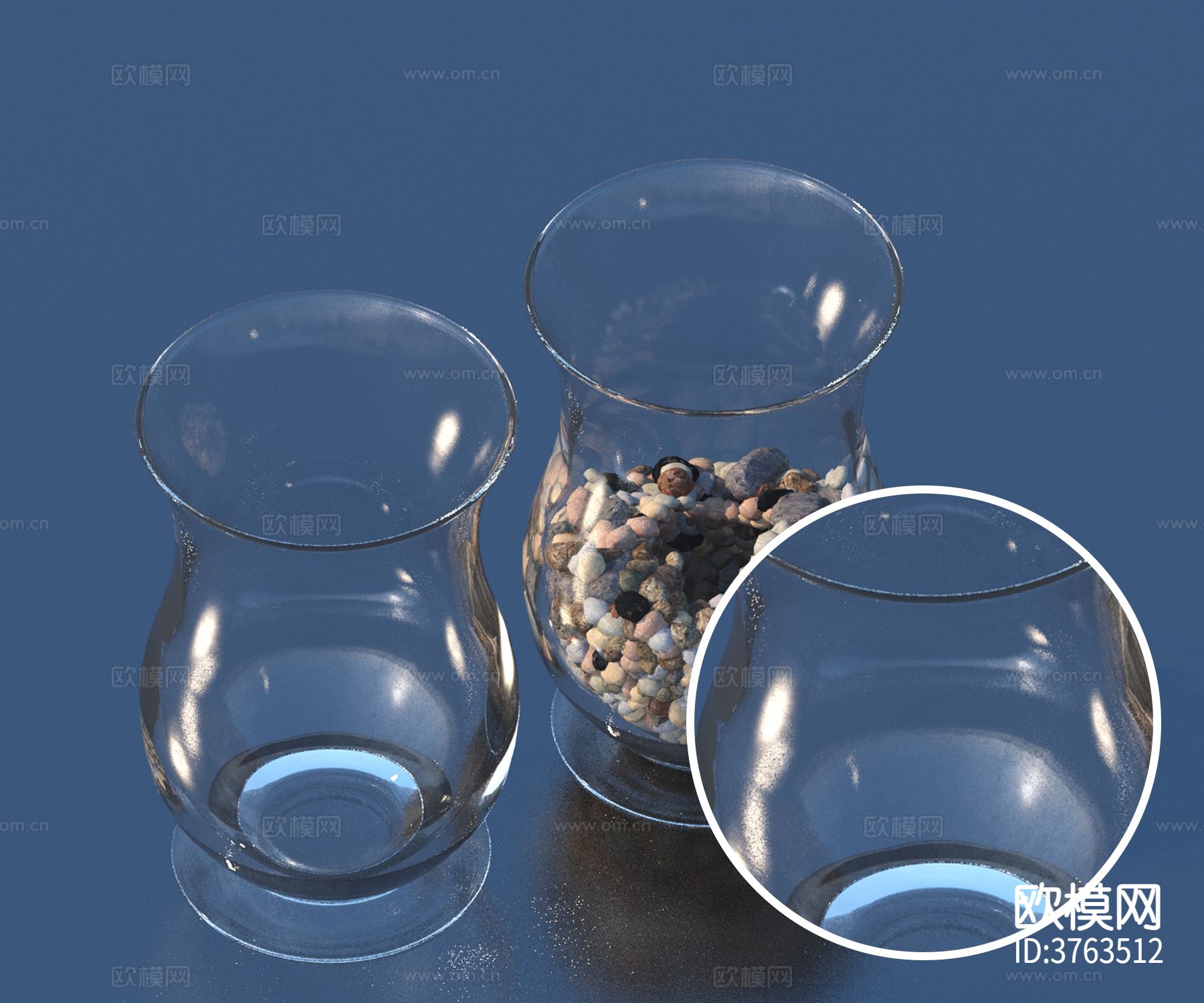 瓶子 普通玻璃材质下载