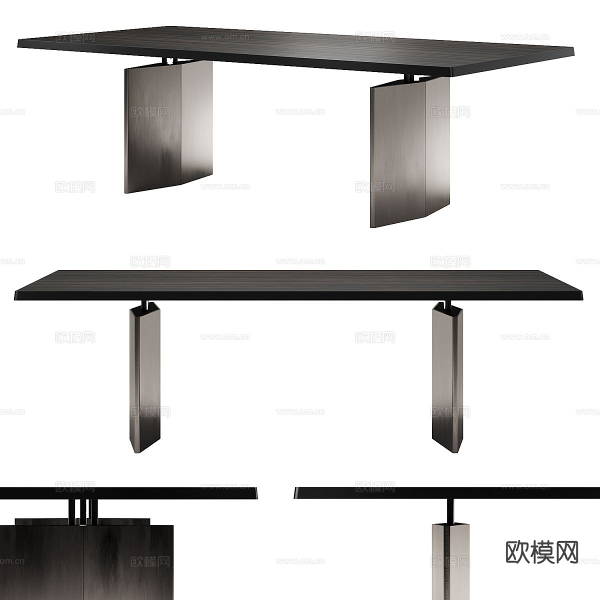 Minotti 餐桌3d模型