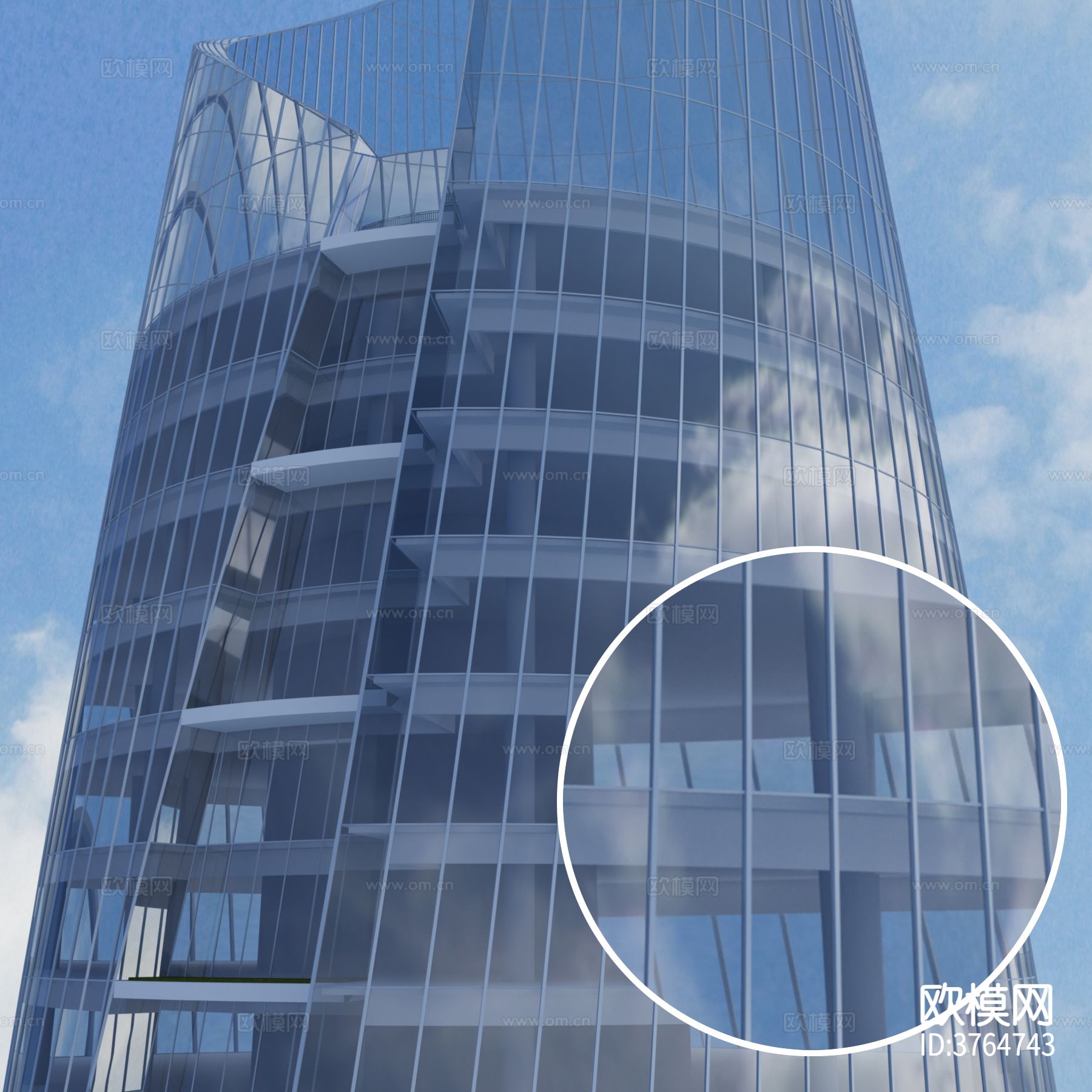 建筑玻璃材质下载