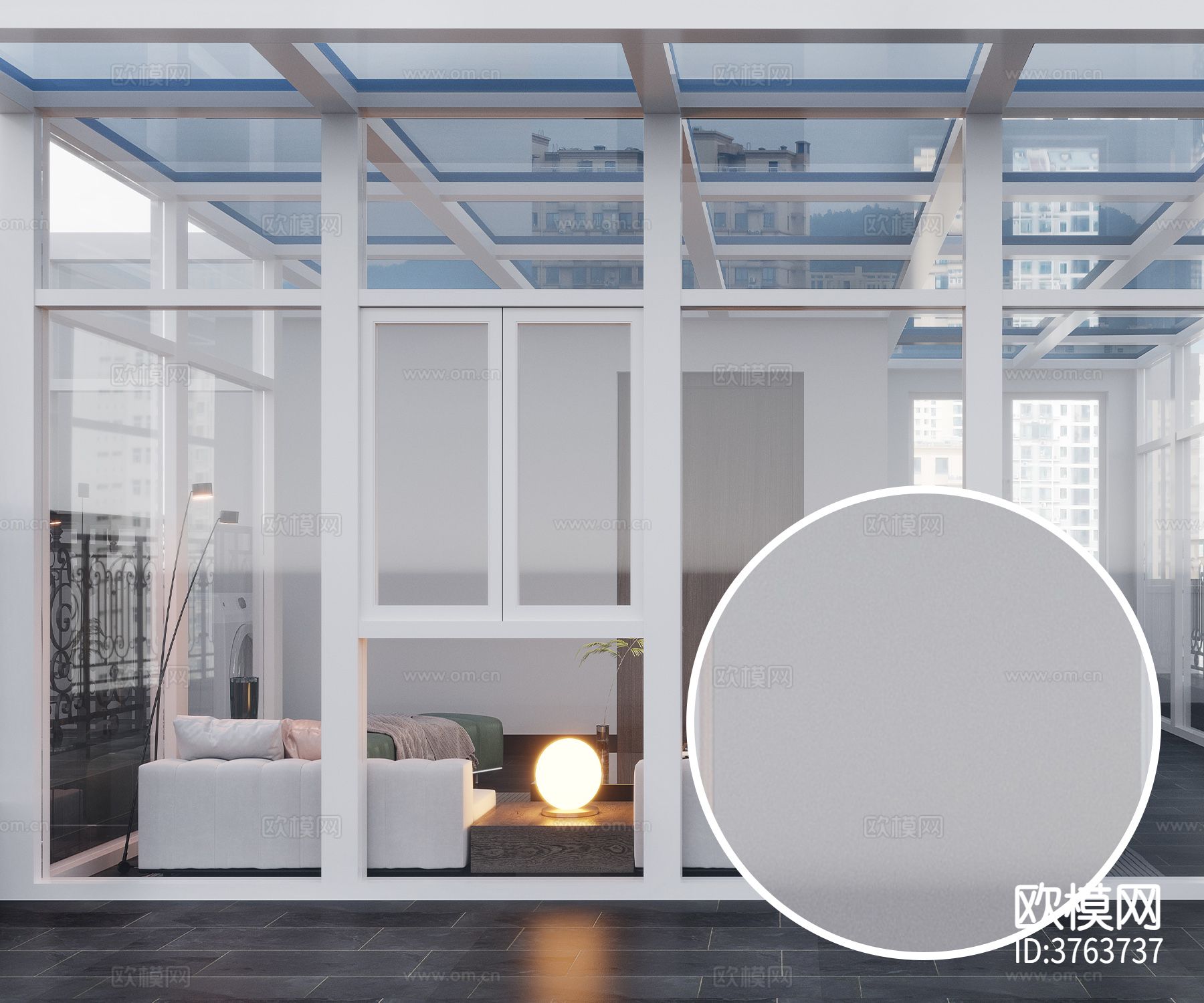 镜面玻璃材质下载