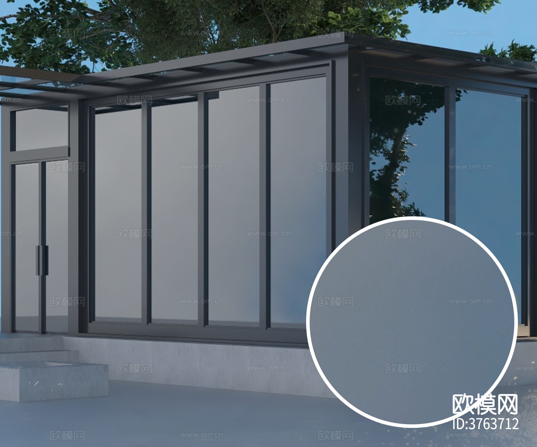 镜面玻璃材质下载