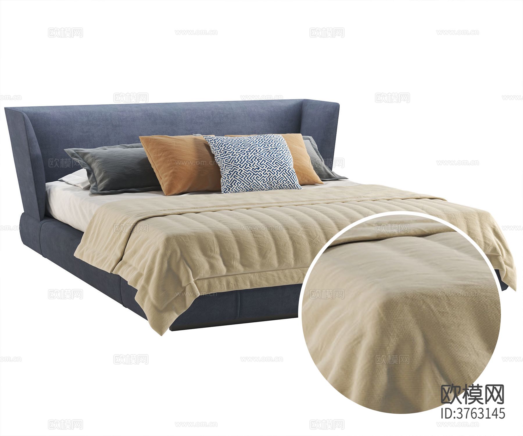 床 棉布材质下载