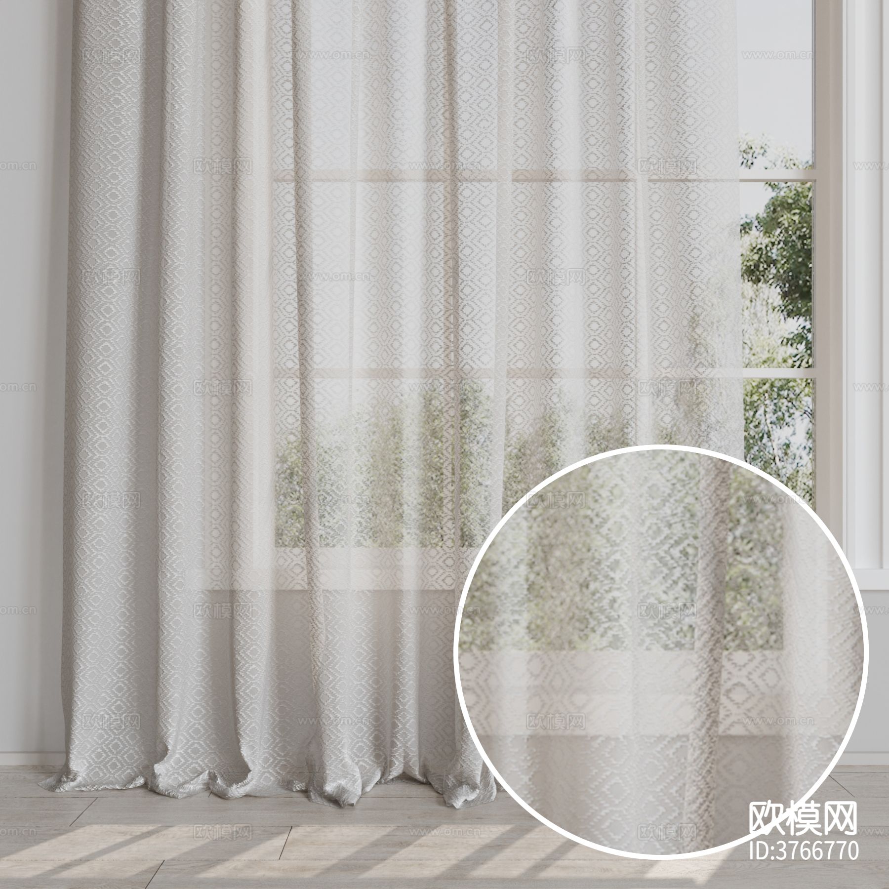 窗帘 纱帘材质下载