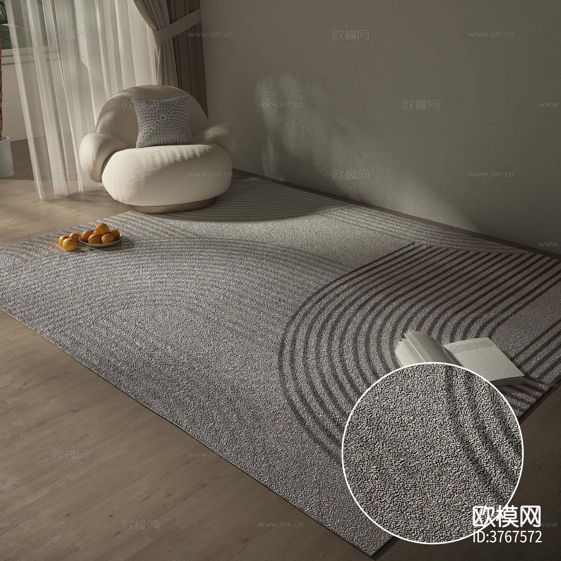 方形地毯材质下载