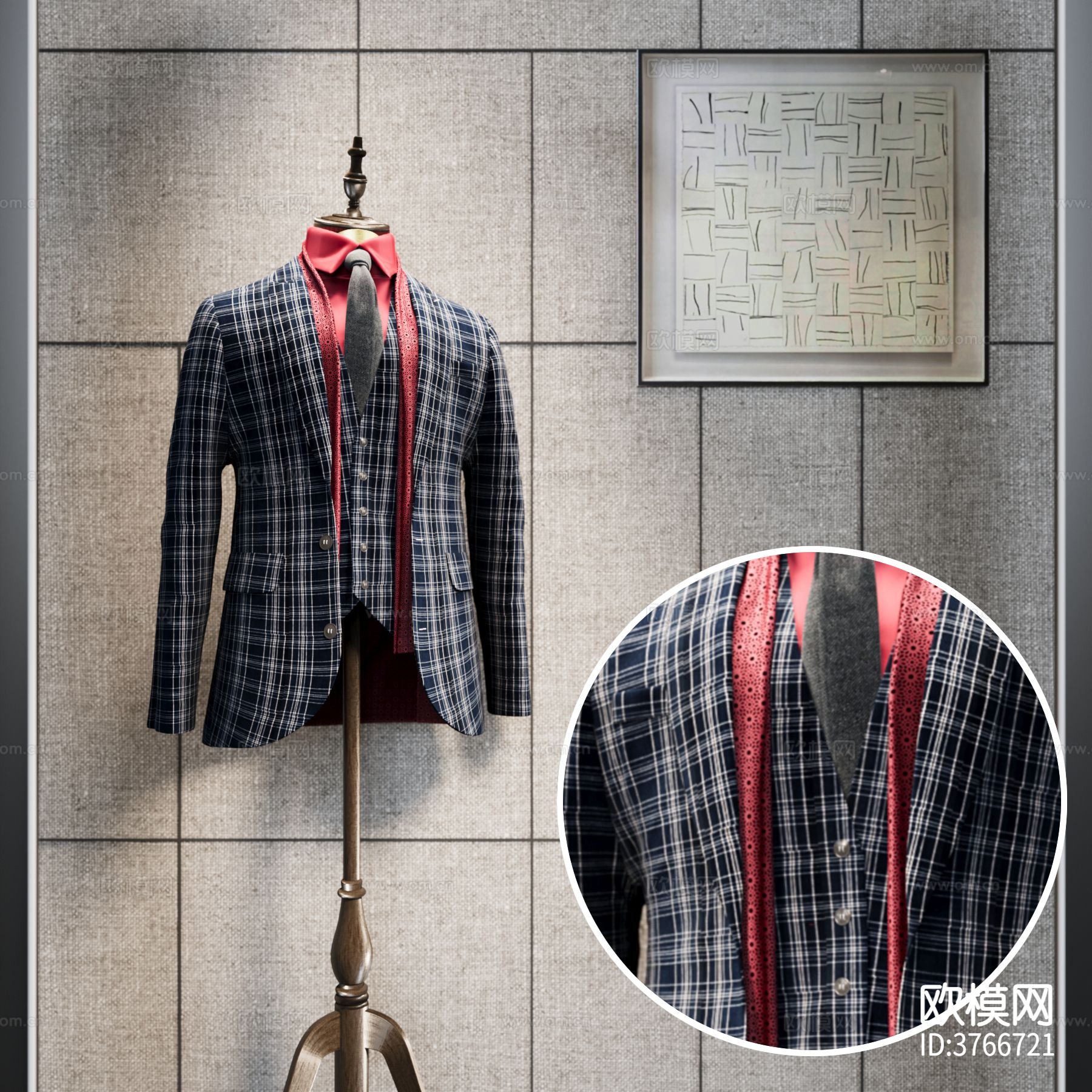 西装 棉布材质下载