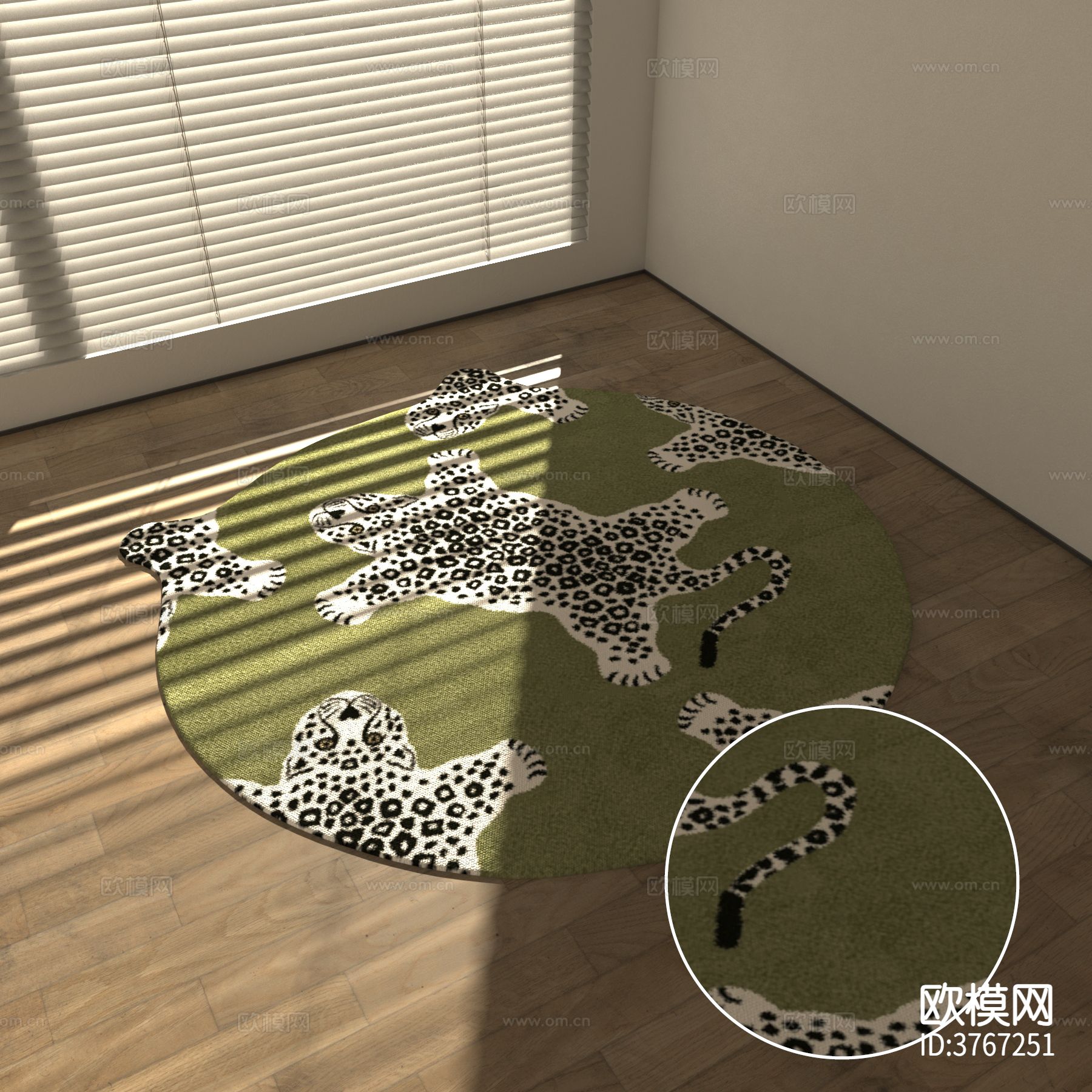 圆形地毯材质下载