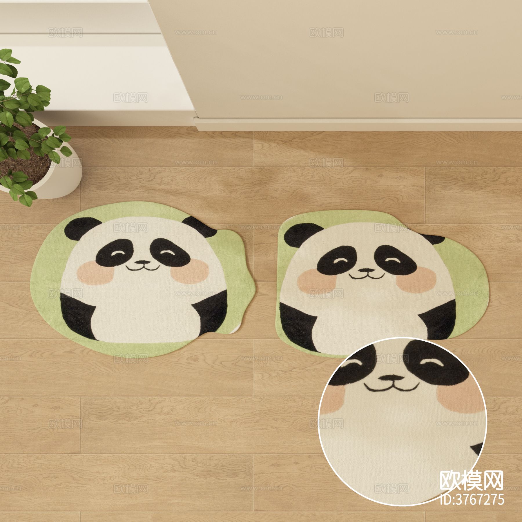 圆形地毯材质下载