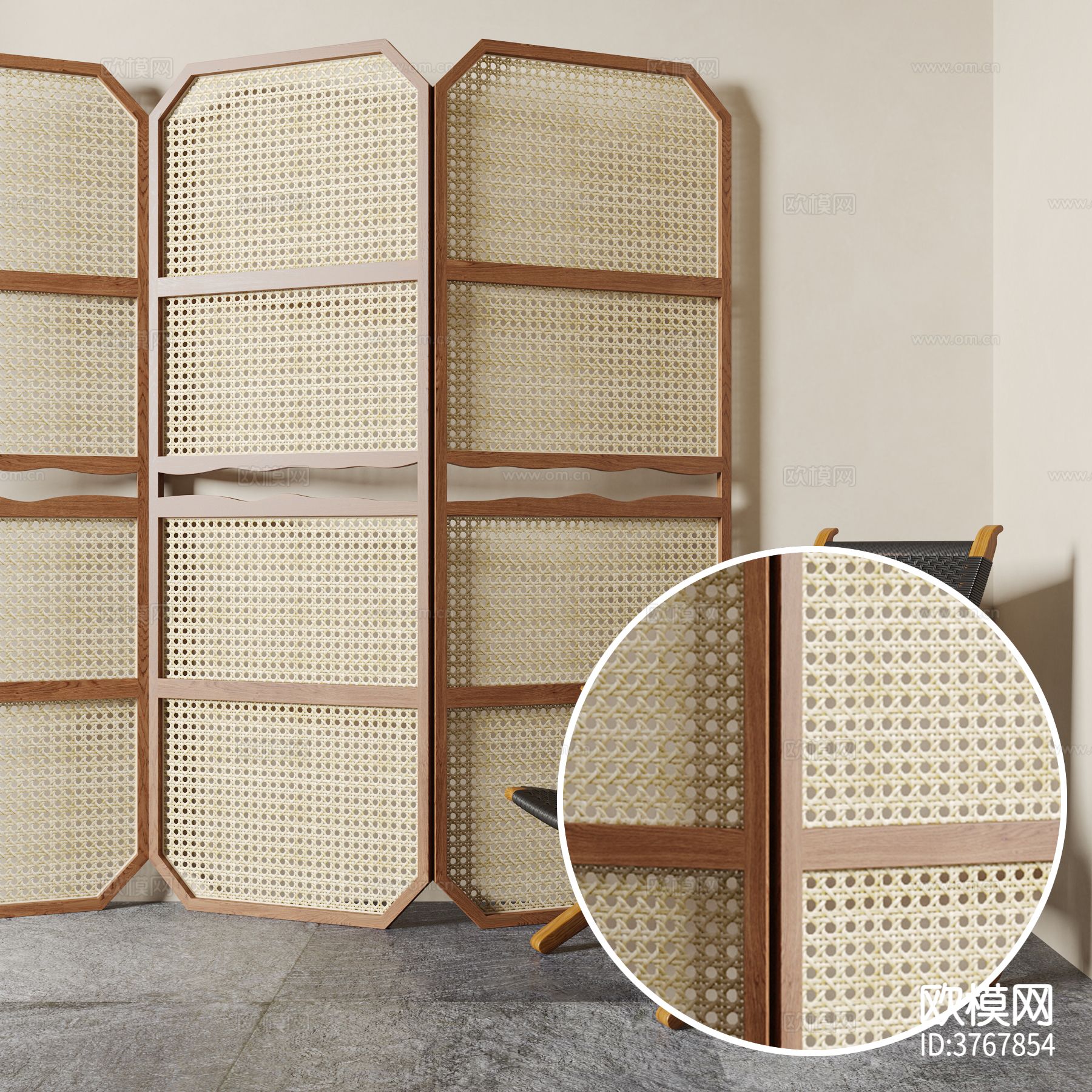 屏风 编织品材质下载