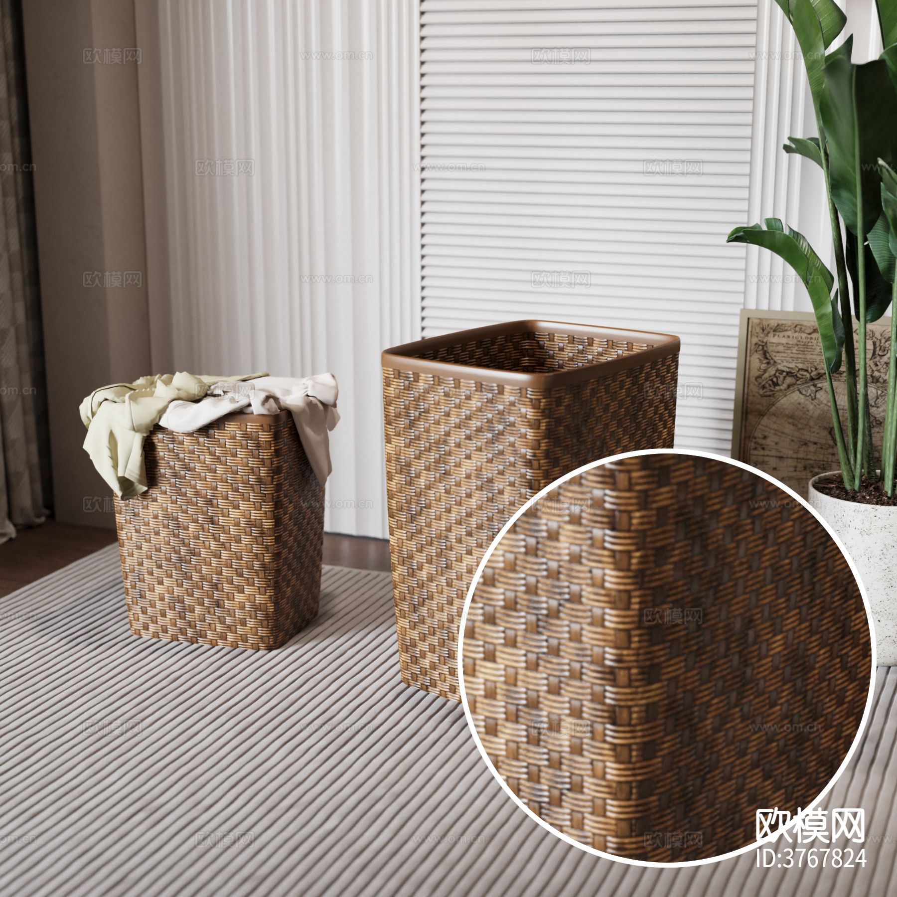 篮子 编织品材质下载